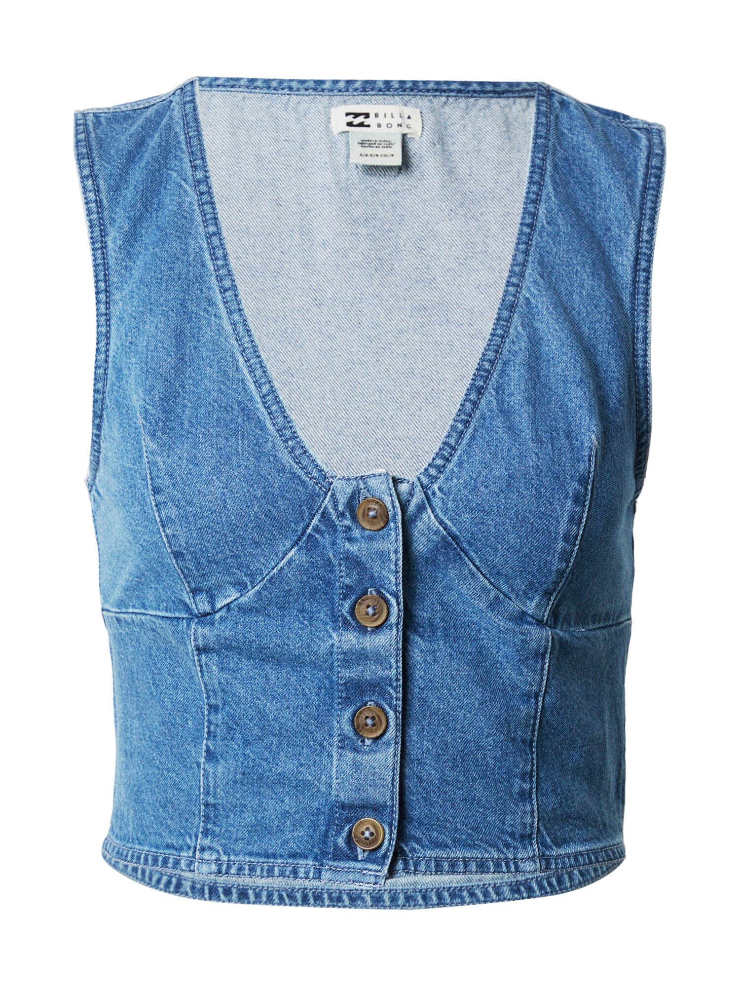 BILLABONG Top  modrá denim