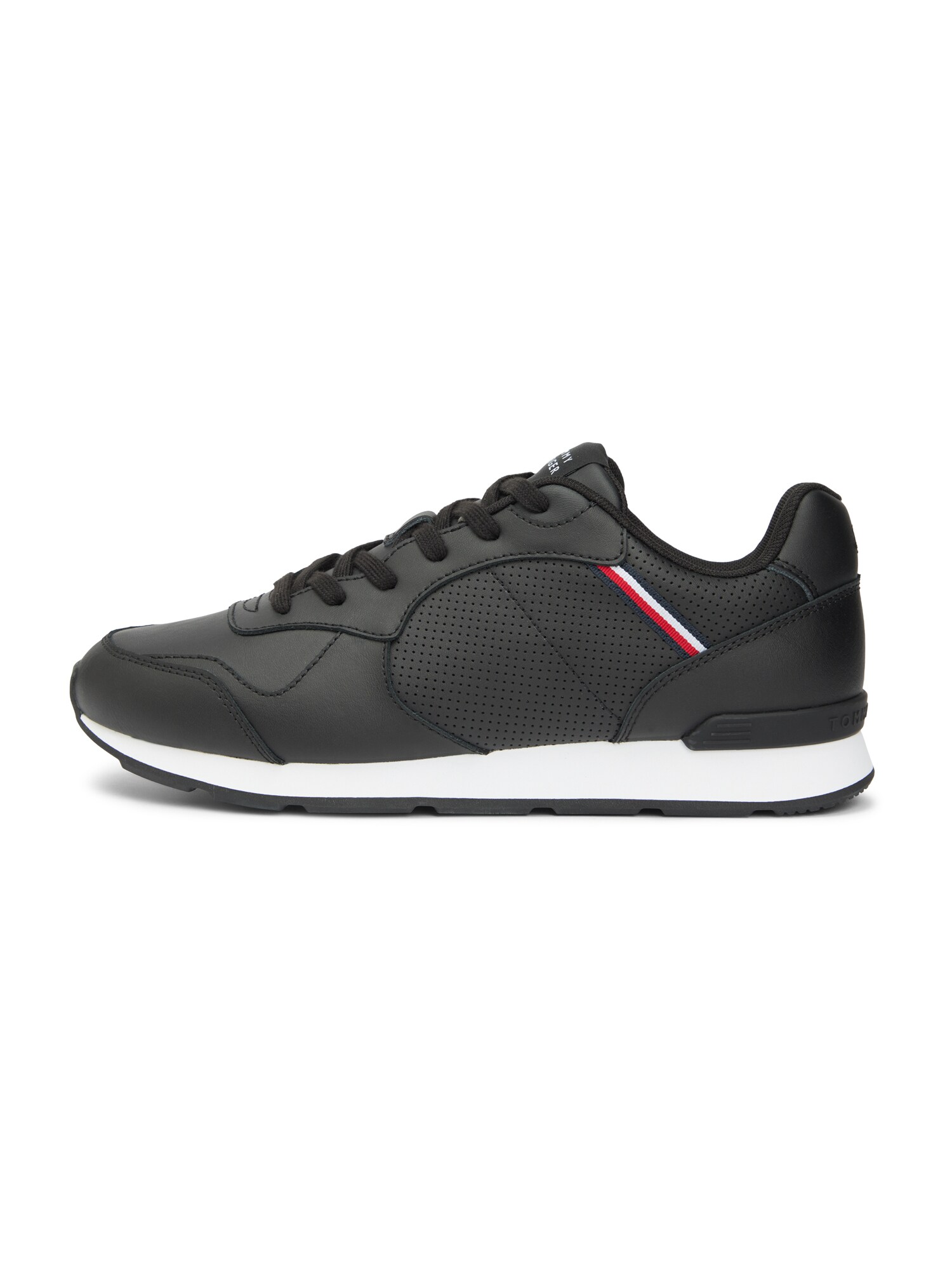TOMMY HILFIGER Sneaker low  albastru închis / roși aprins / negru