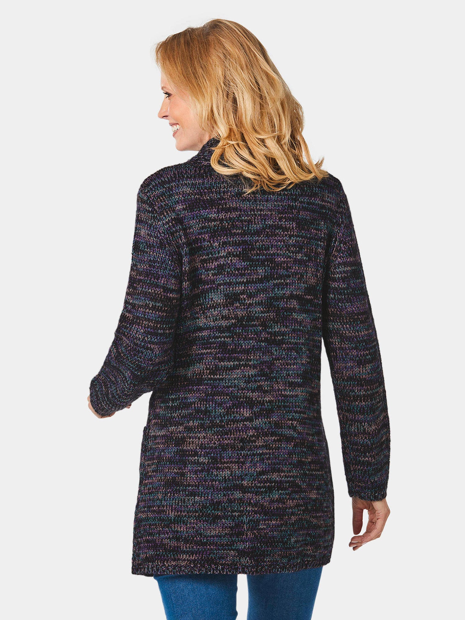 Thumbnail - Goldner Strickjacke