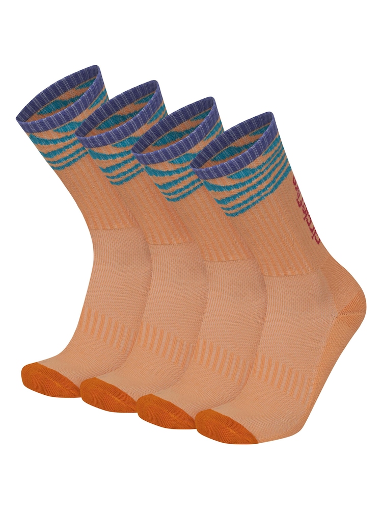 normani Sportsocken Herren Größe 35/38 mischfarben / orange