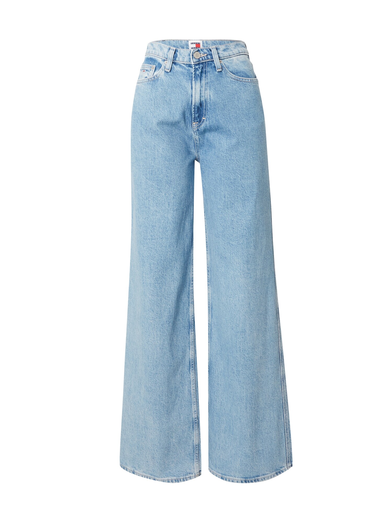 Tommy Jeans Džínsy 'CLAIRE WIDE LEG'  nebesky modrá