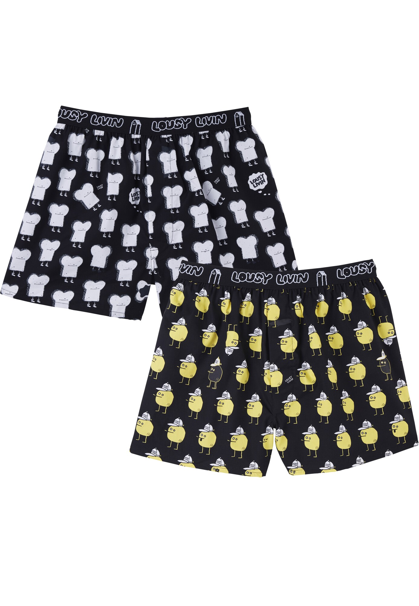 Thumbnail - Lousy Livin Boxershorts Toast & Zitrone