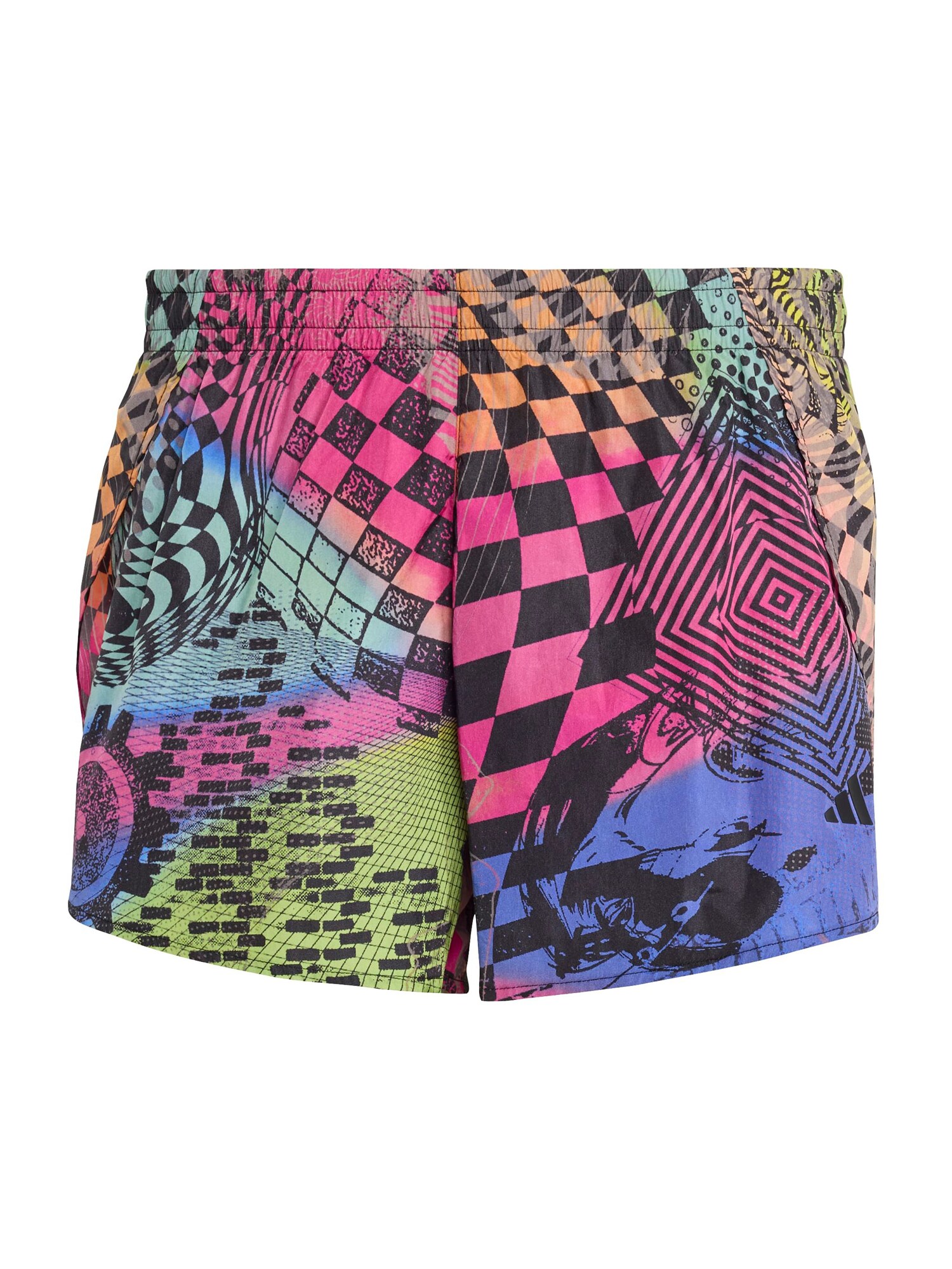 ADIDAS SPORTSWEAR Pantaloni sport Adidas x Jeremy Scott  galben lămâie / portocaliu / roz / negru