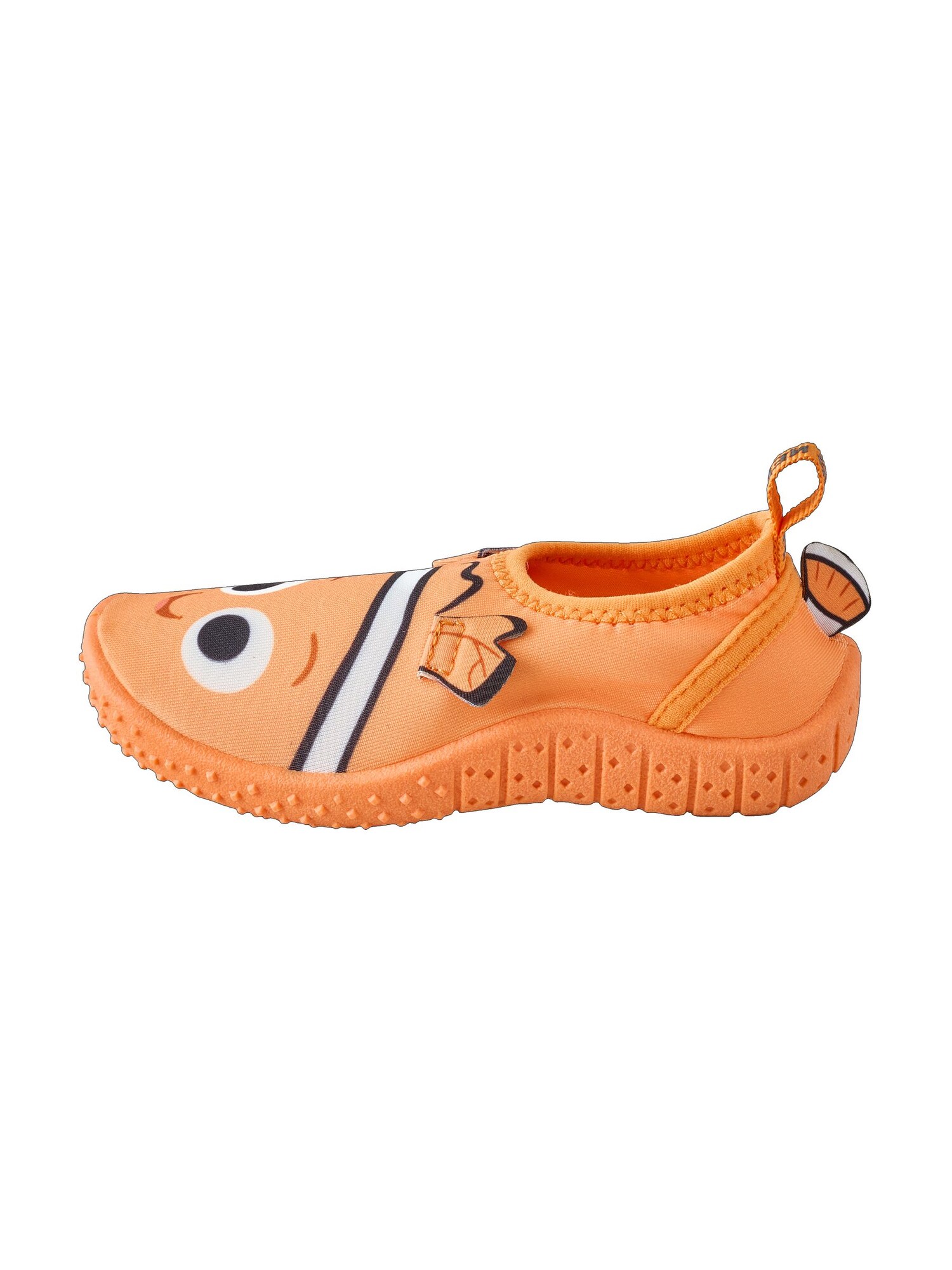 Next Plážové / kúpacie topánky 'Nemo'  oranžová / čierna / biela