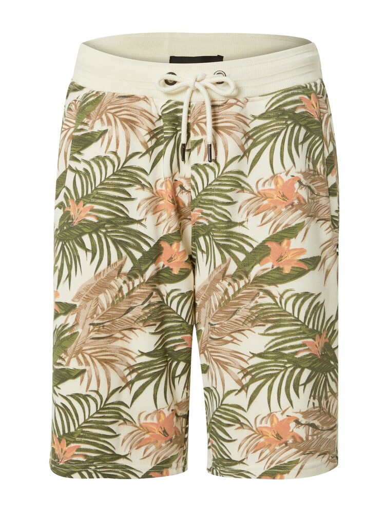 BLEND Hose Herren Größe 34 beige / braun / grün / orange