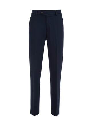 WE Fashion Pantalon Donkerblauw