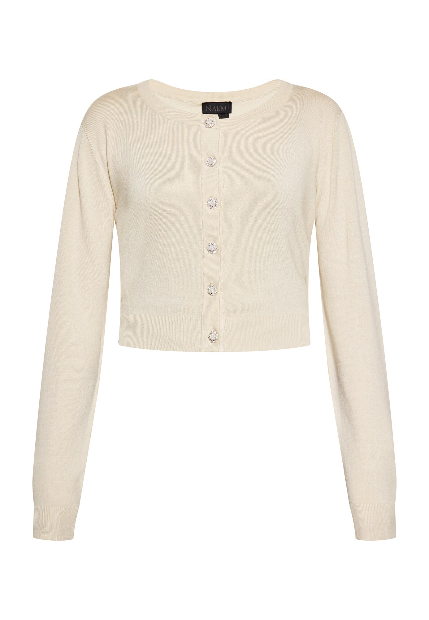 NAEMI Cárdigan crema / blanco