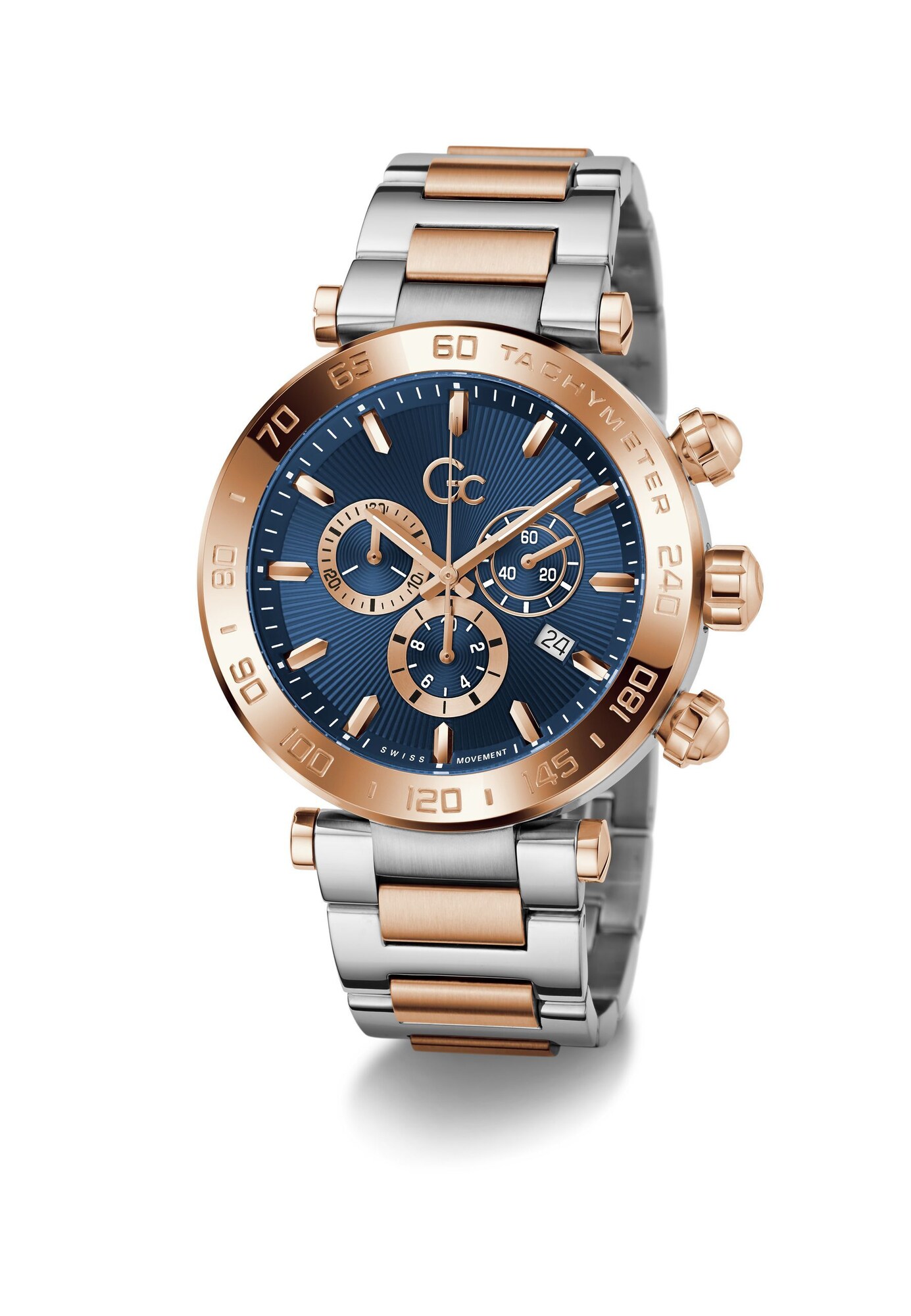 Gc Analoog Horloge 'Select' Goud / Zilver