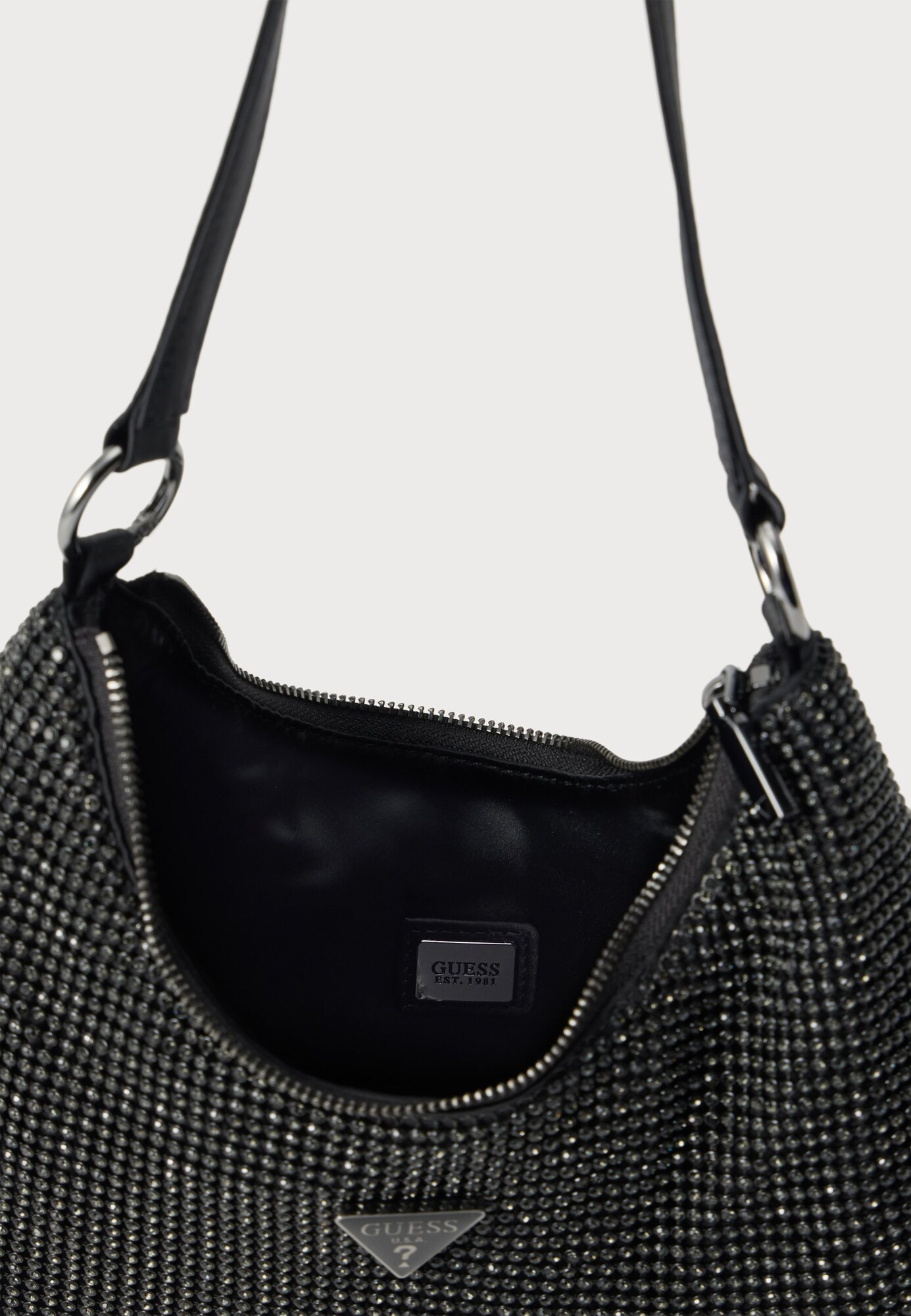 GUESS Bolso de hombro negro – imagen 38