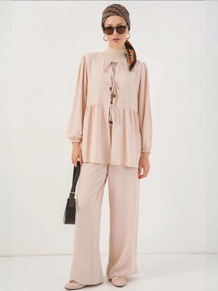 Bigdart Hosenanzug Damen Größe 36 beige