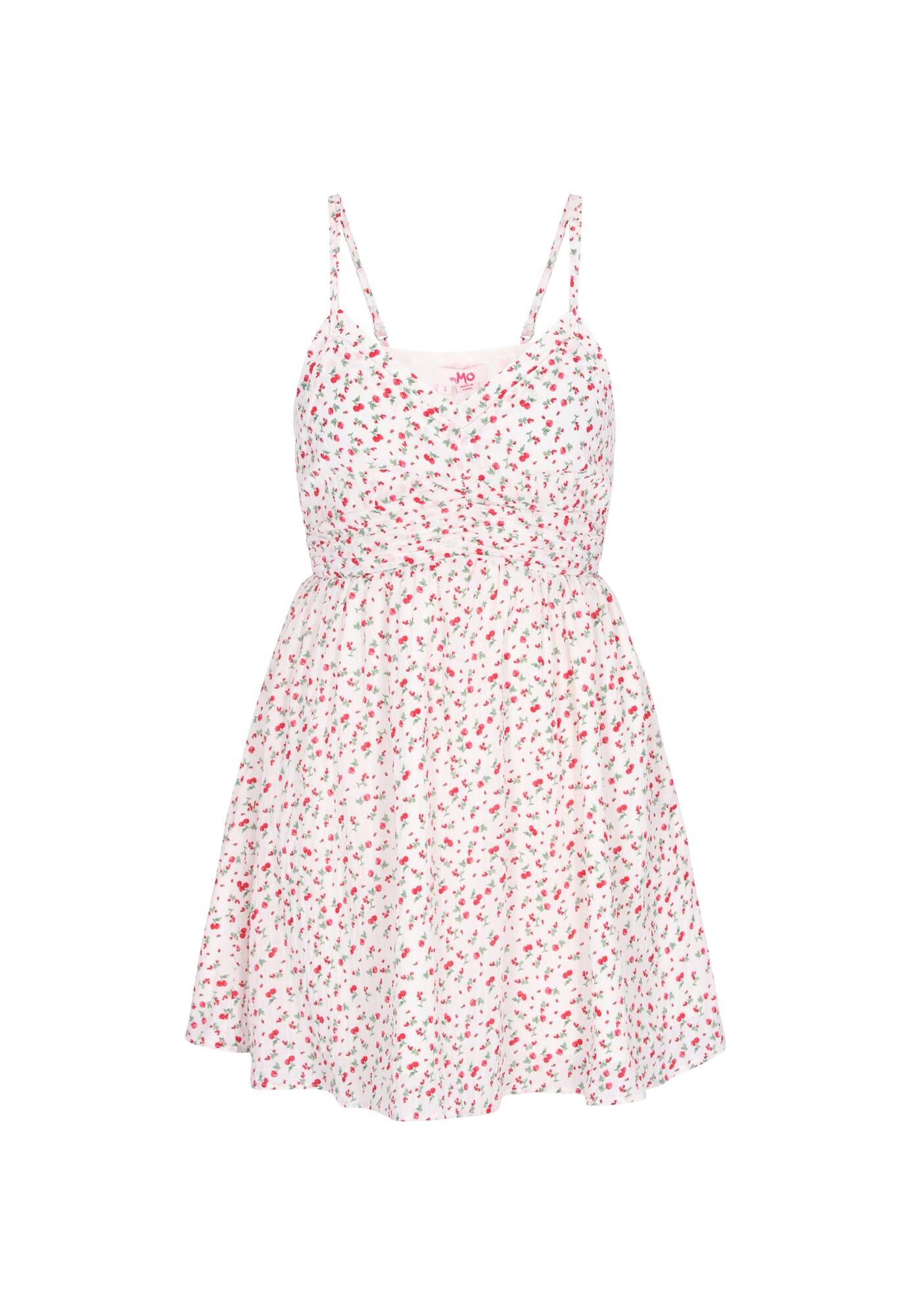 MYMO Vestido  rojo / blanco