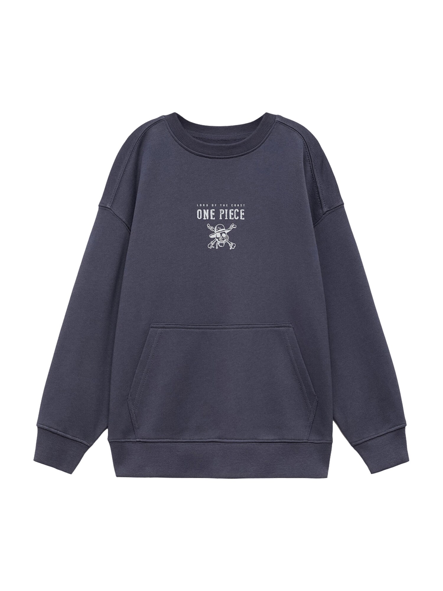 MANGO KIDS Tréning póló 'ONEPIECE'  barna / antracit / fehér akciós termékkép 1