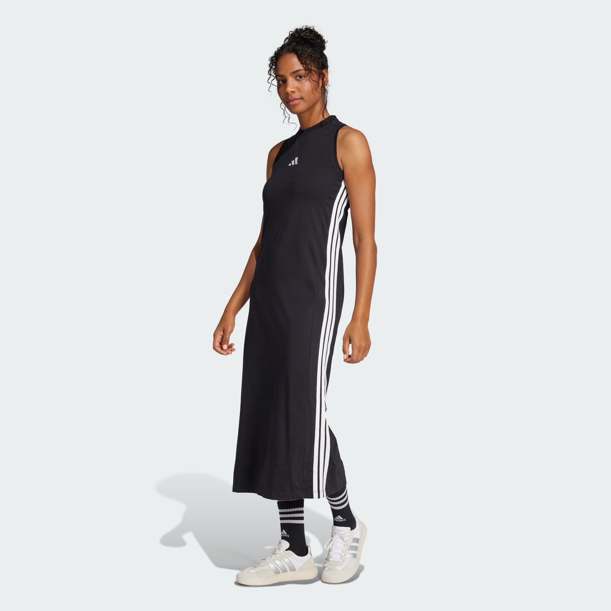 ADIDAS SPORTSWEAR Sportruha 'Essentials'  fekete / fehér termék 2. képe