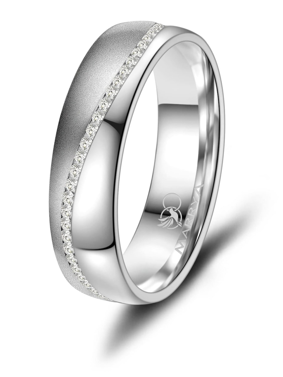 Ring 'MARRYA SI-29 Ehering aus Silber'