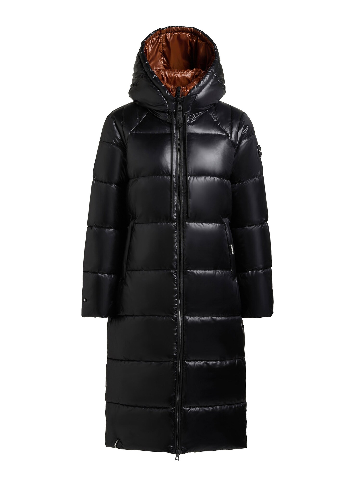 khujo Palton de iarnă Nashi  maro coniac / negru