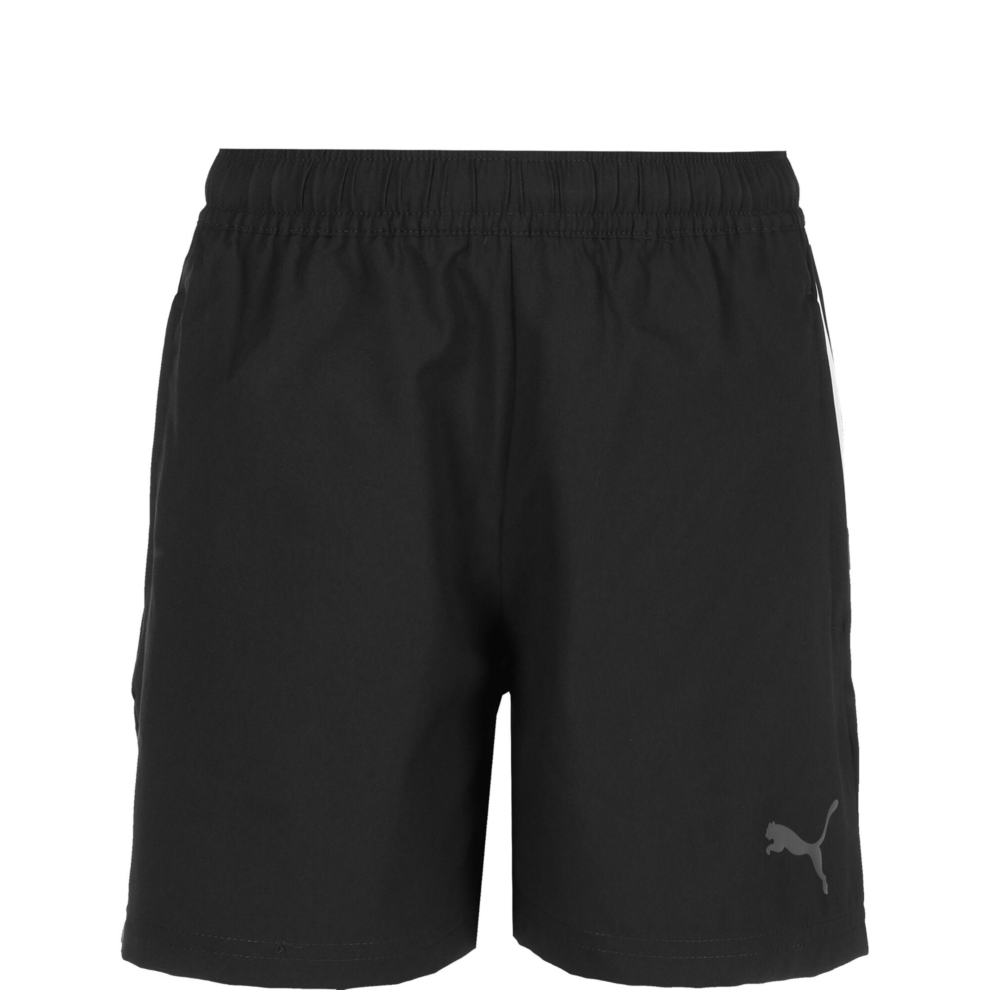 PUMA Pantaloni sport Teamliga Sideline  gri / negru / alb