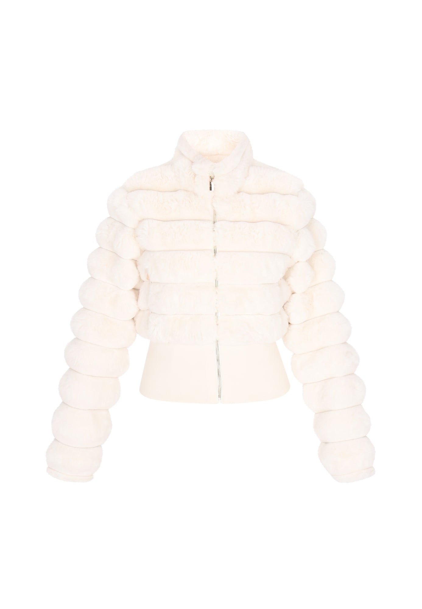 faina Chaqueta de entretiempo  blanco lana