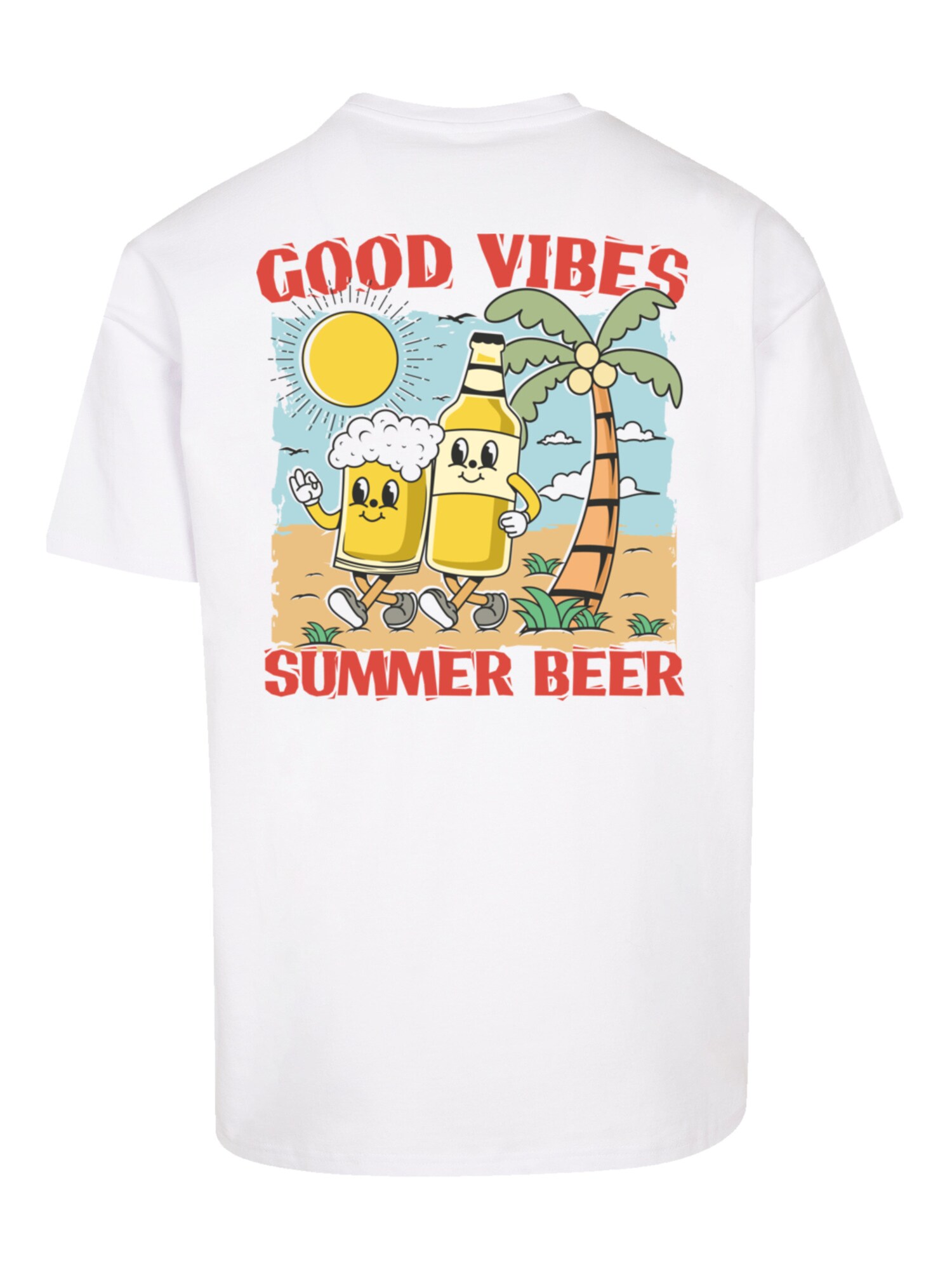 Thumbnail - T-Shirt 'Summer Time Vintage Beer Cartoon'