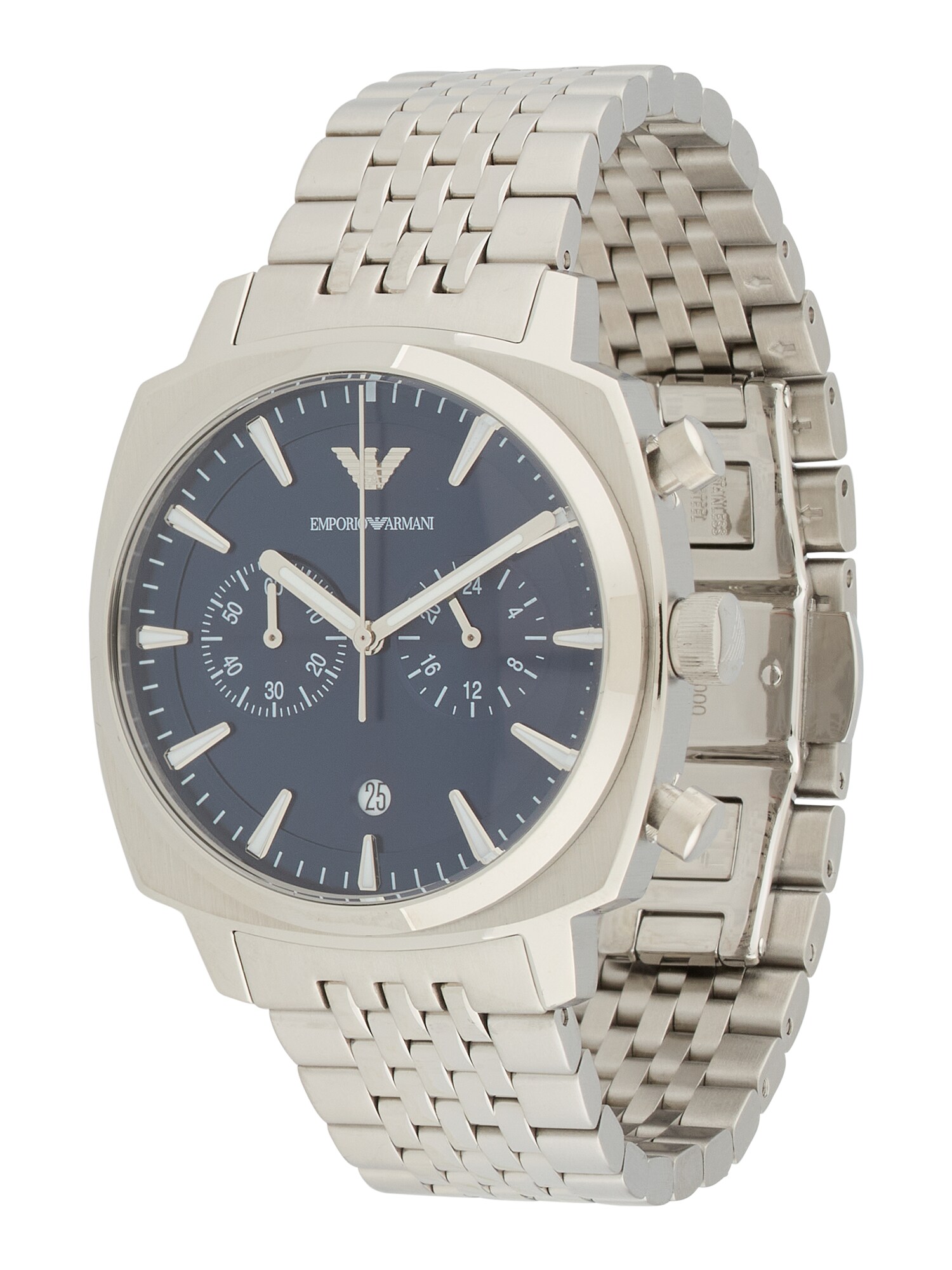 Emporio Armani Reloj analógico negro / plata – imagen 7