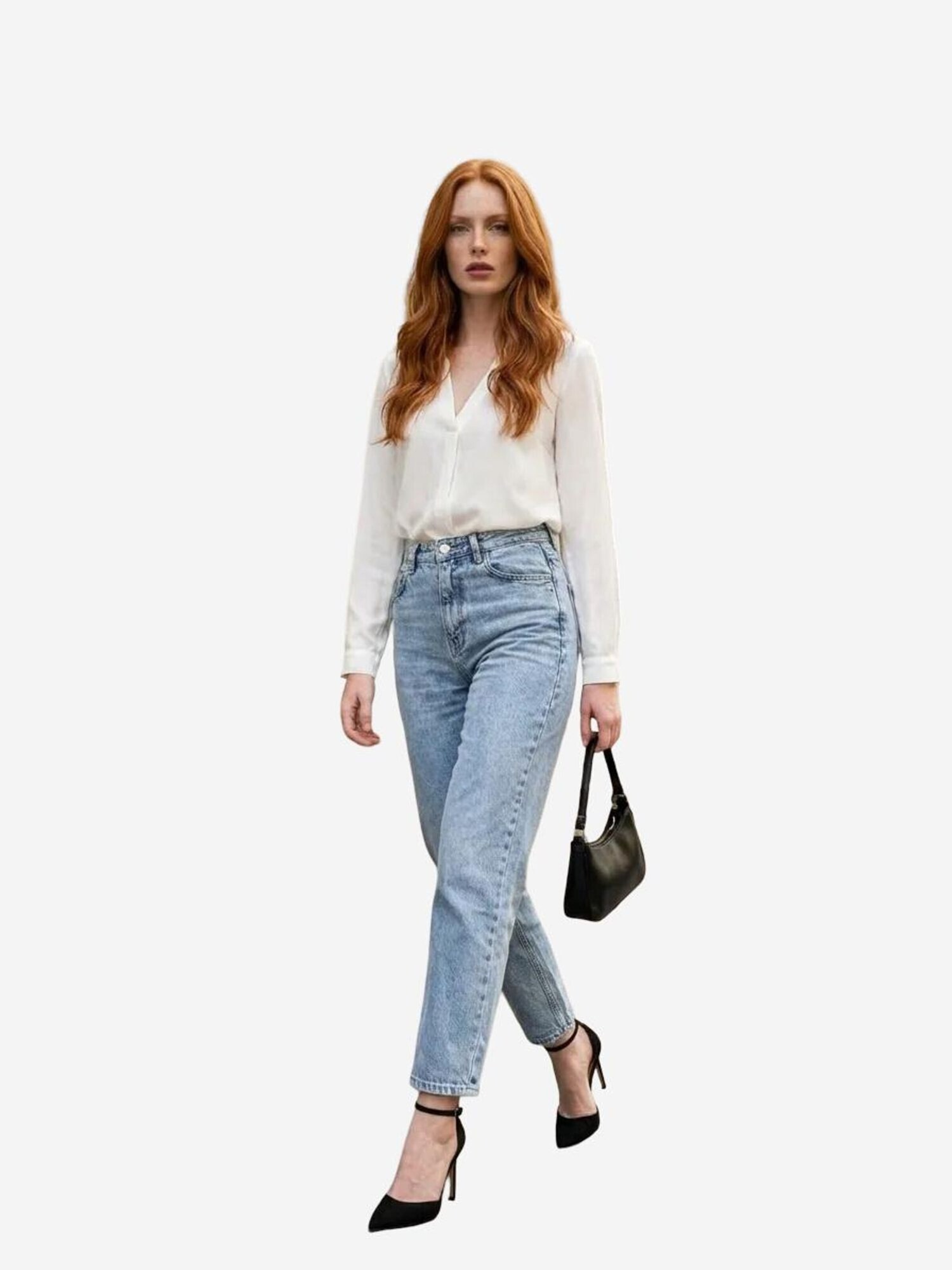 My fashion Hlače plavi traper
