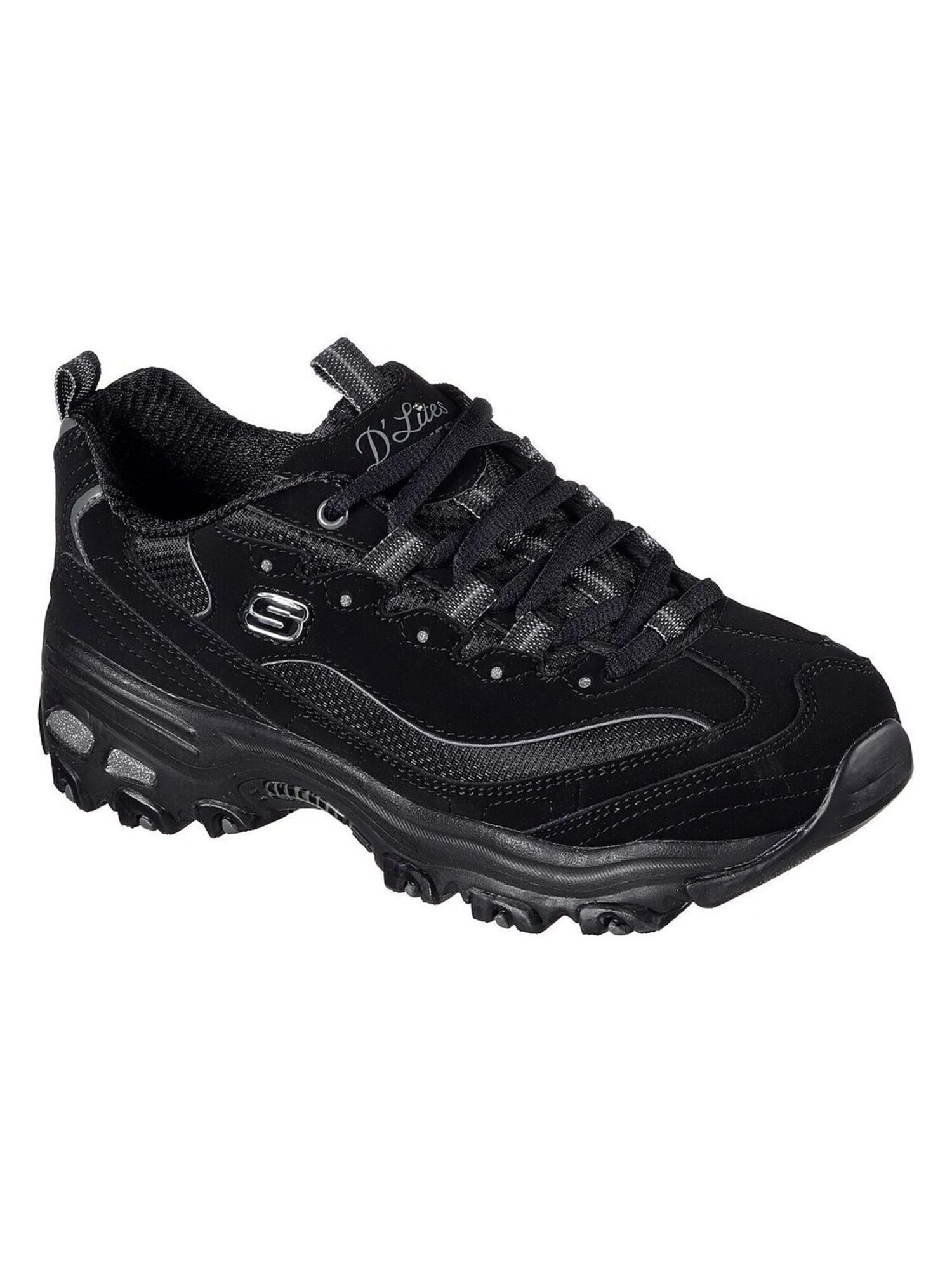 SKECHERS Calzado deportivo 'Skechers D'Lites Biggest Fan' negro