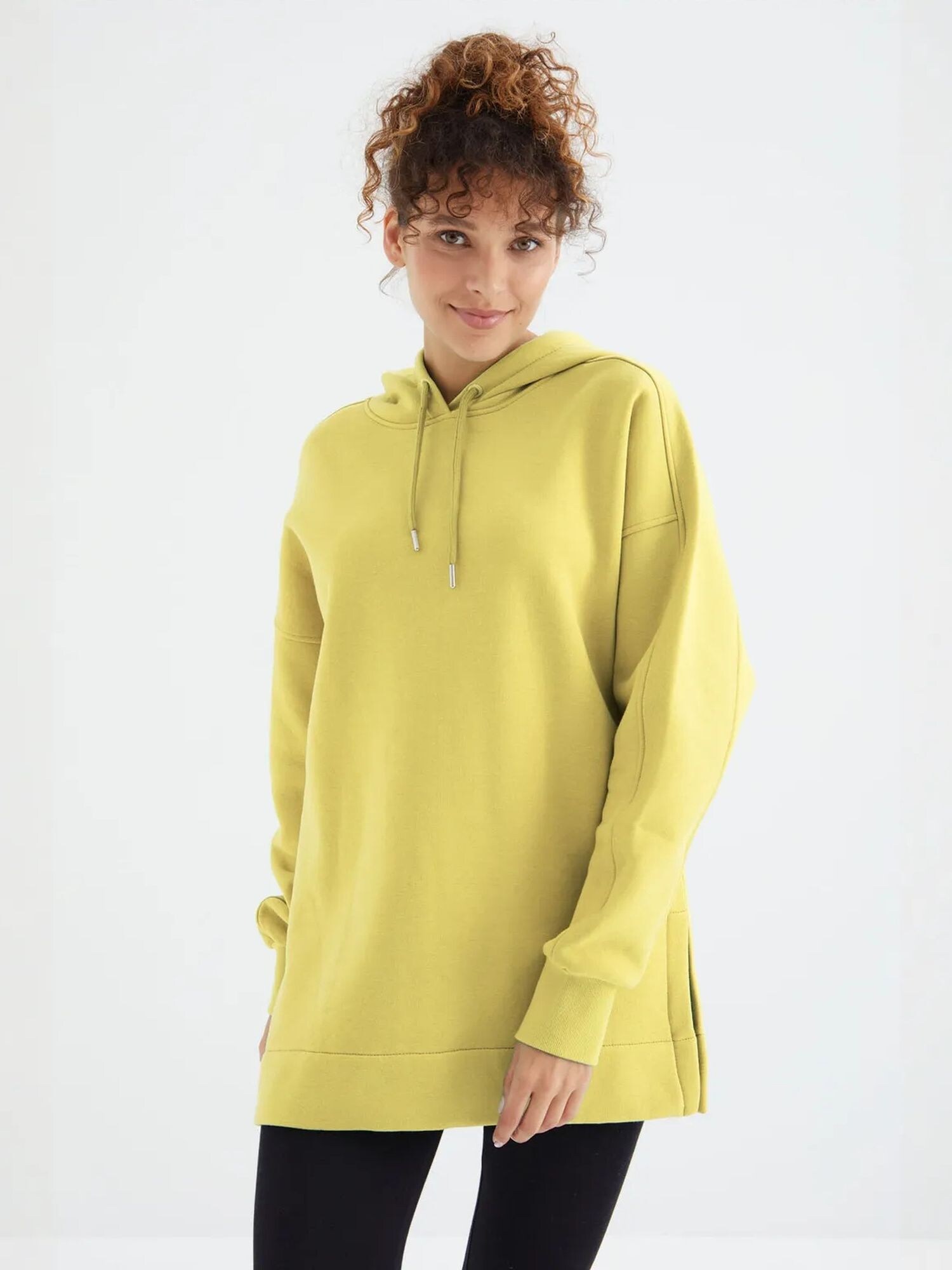 Tommy Life Sweater majica limun žuta