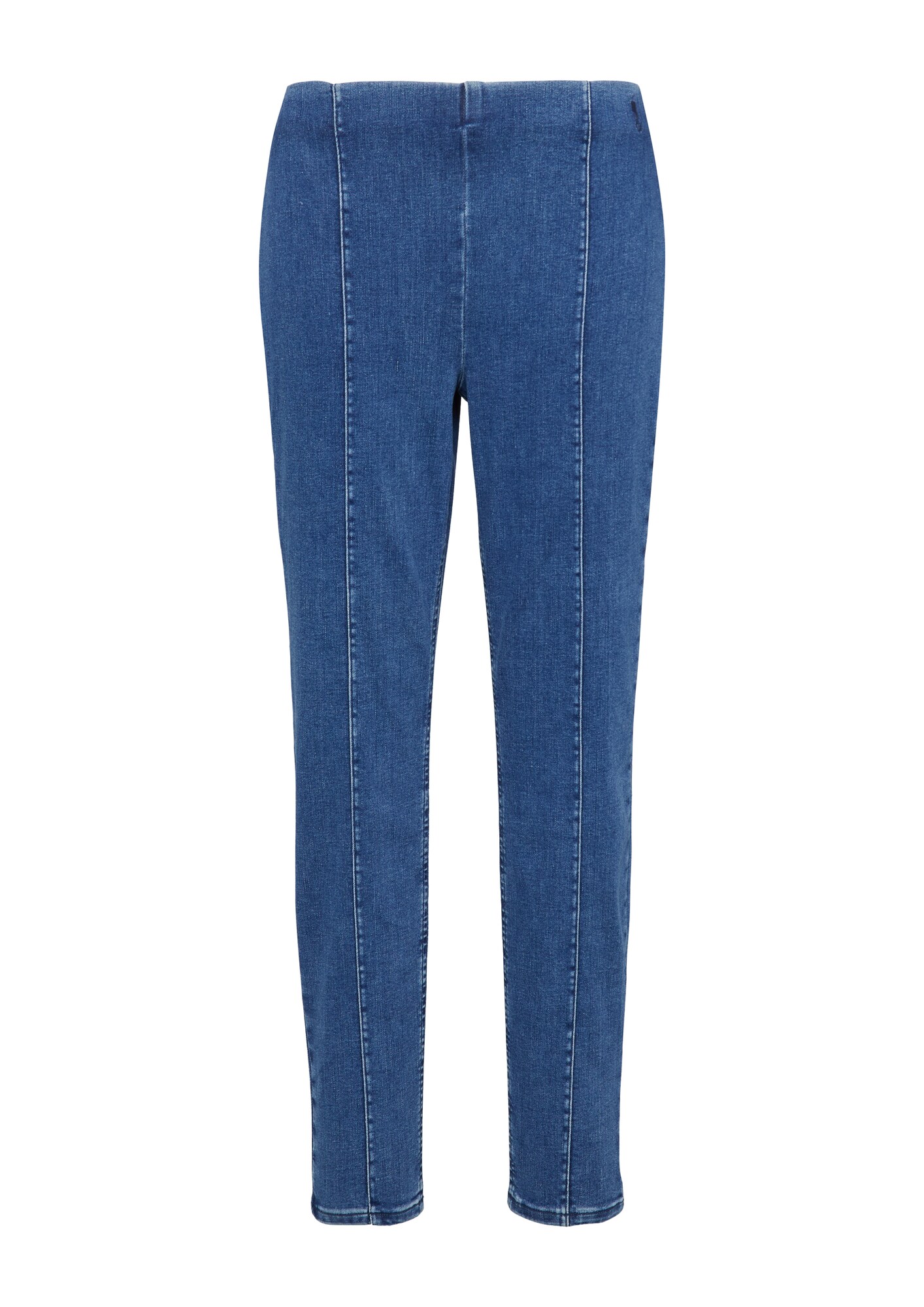Comma Casual Identity Jeggings Blauw Denim