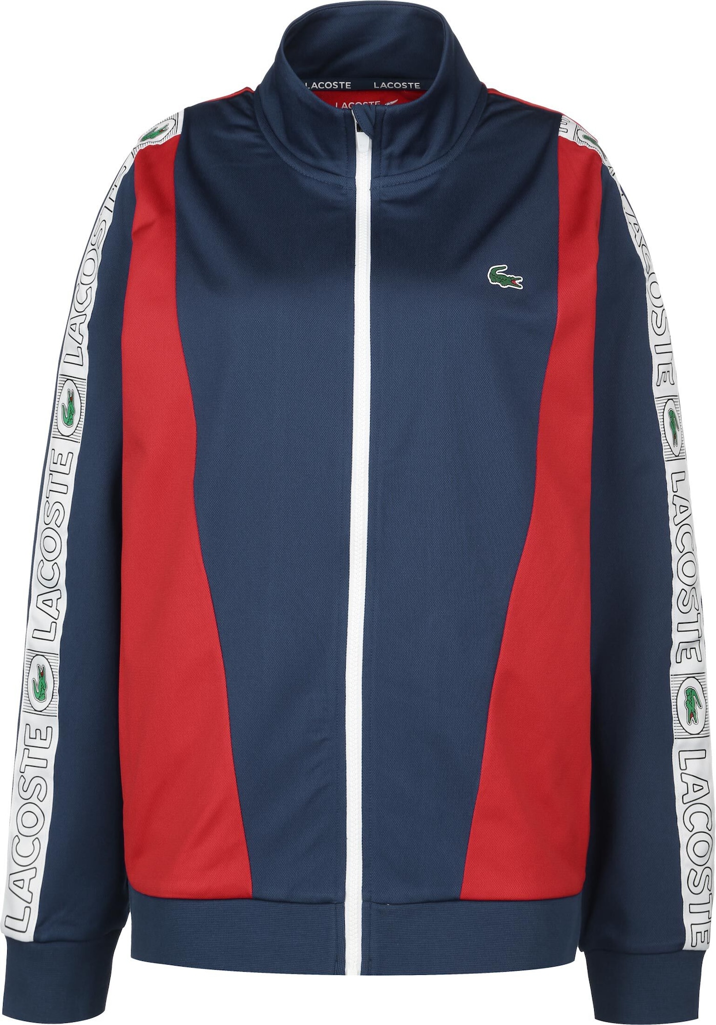 Lacoste Sport Sportiska tipa jaka tumši zils / zaļš / sarkans / balts