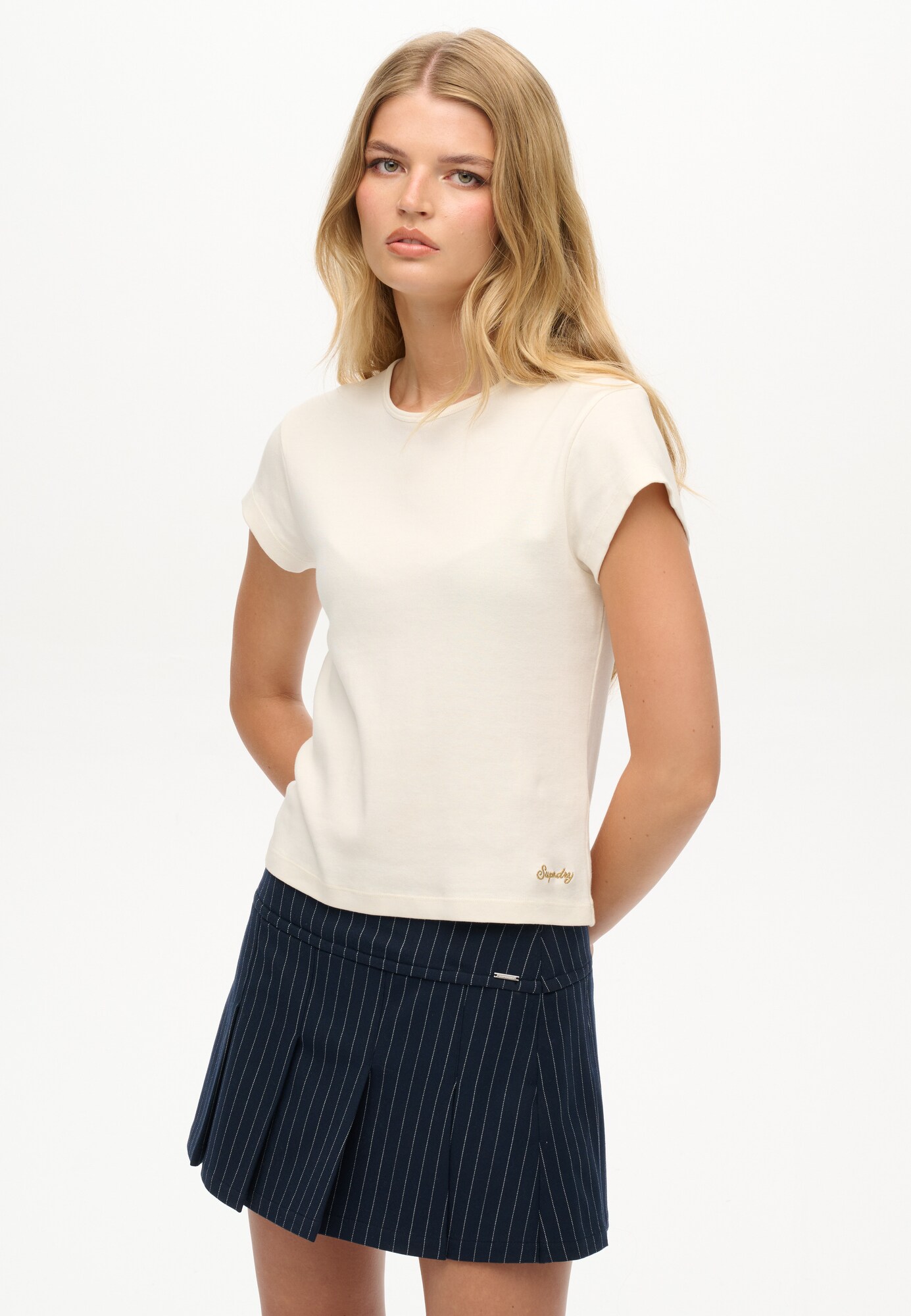 Superdry & Co Camiseta 'Athletic Essential'  blanco lana – imagen 4