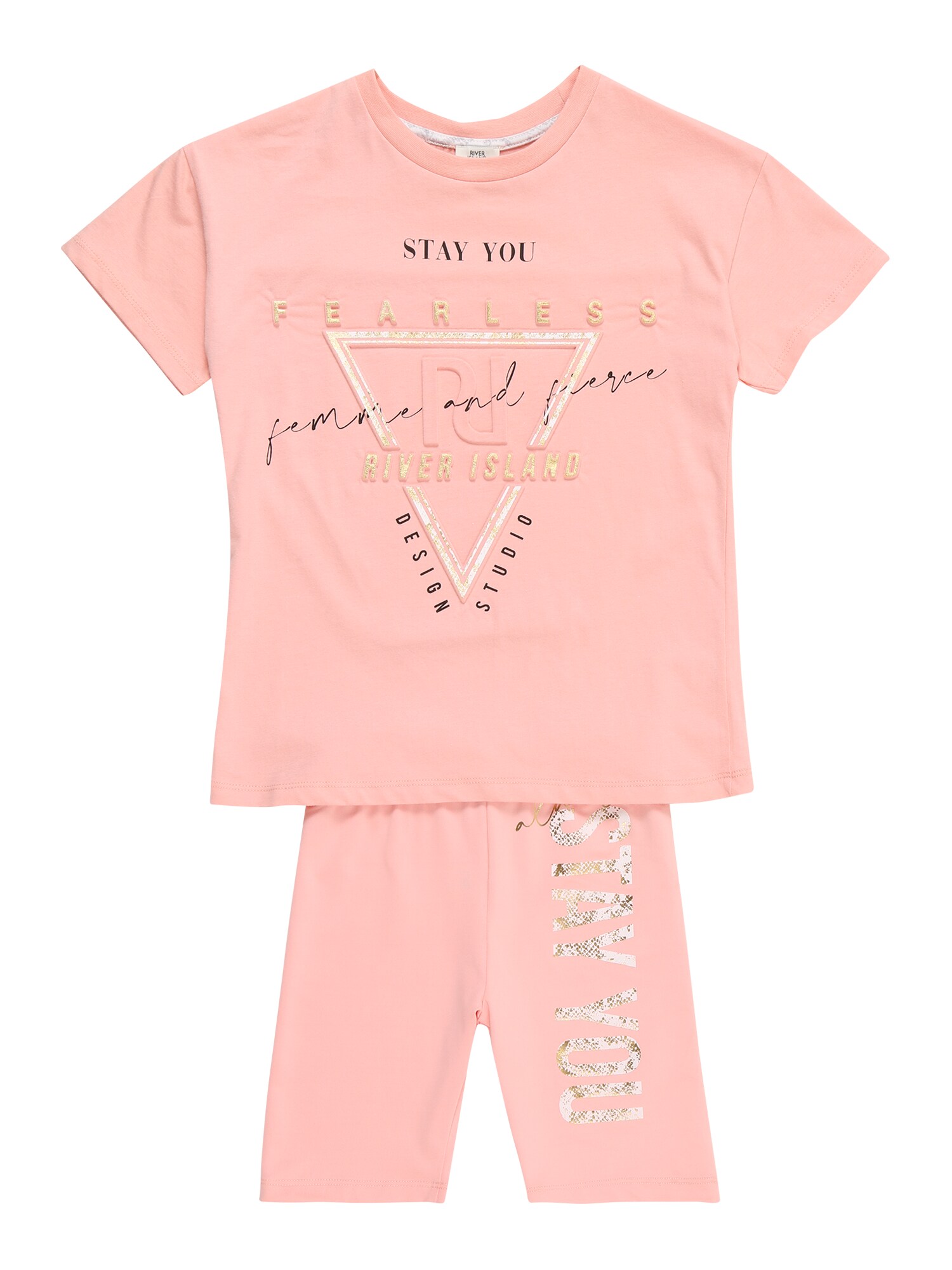 River Island Rinkinys  šviesiai rožinė / juoda / balta / šviesiai geltona