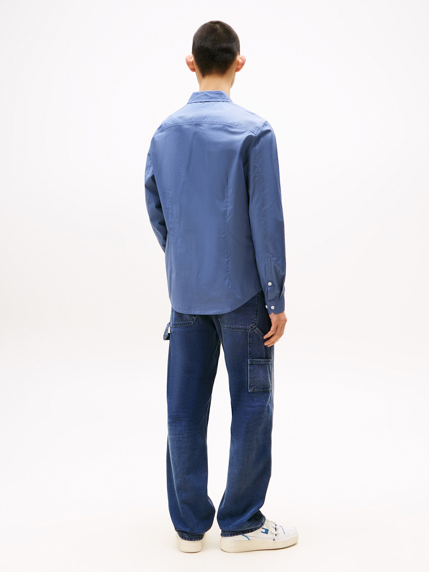 Tommy Jeans Košeľa zafírová (obrázok 3)