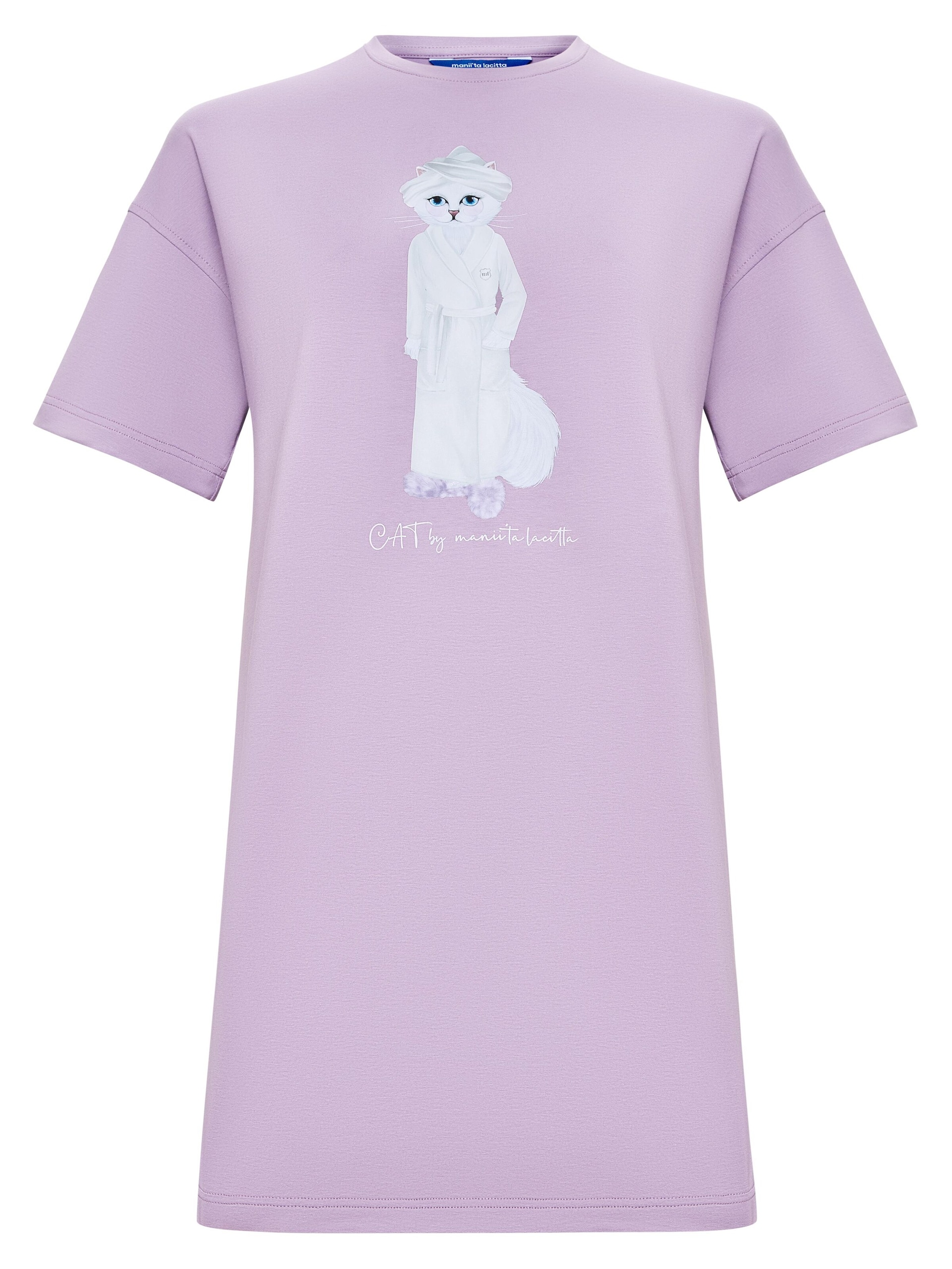 Cat e Lolette T-shirt 'Spa cat' dam