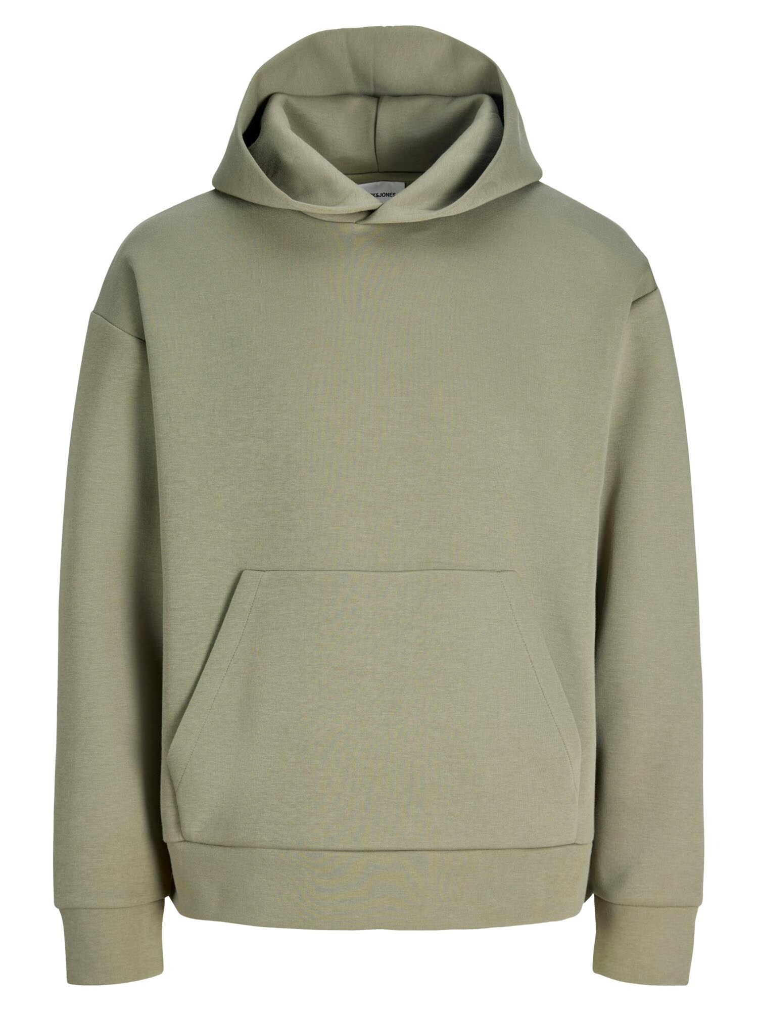 JACK & JONES Bluză de molton JJEBarron verde stuf