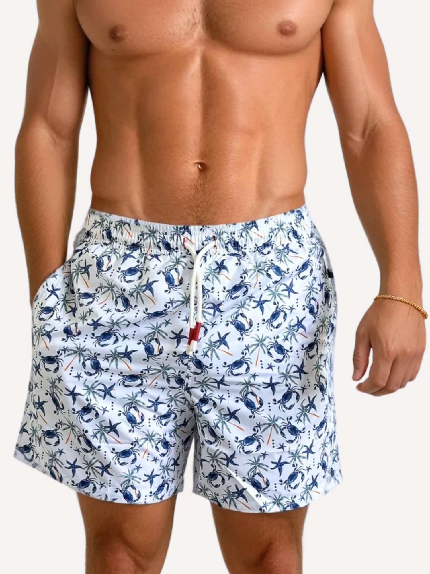 Badshorts 'Line One Badehose für Herren'