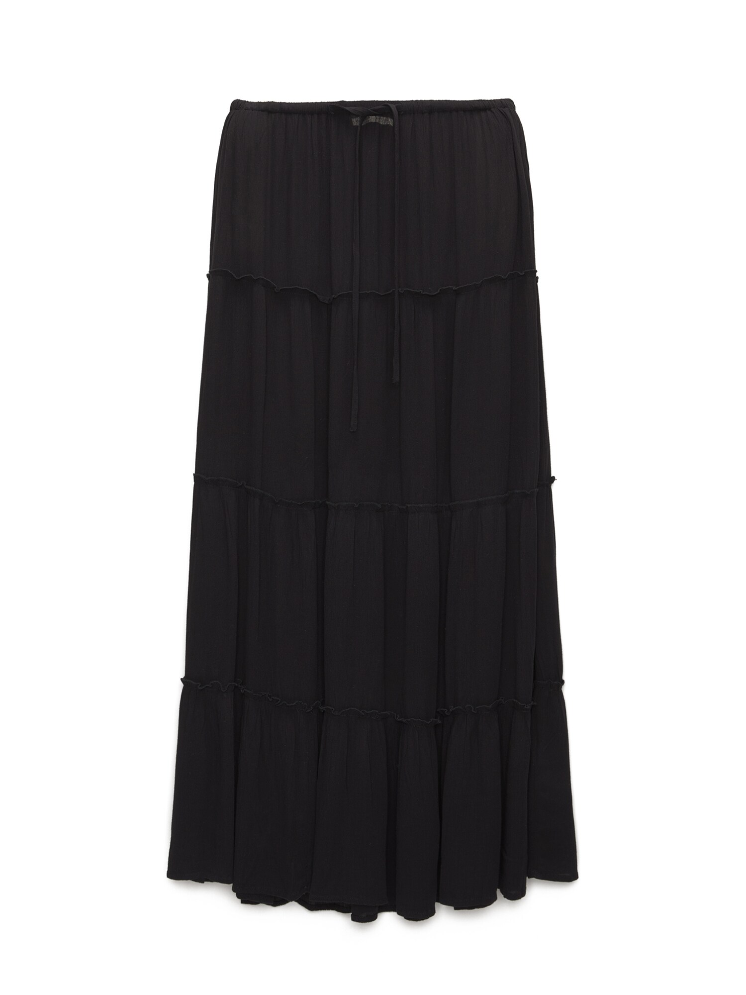Pull&Bear Fustă  negru