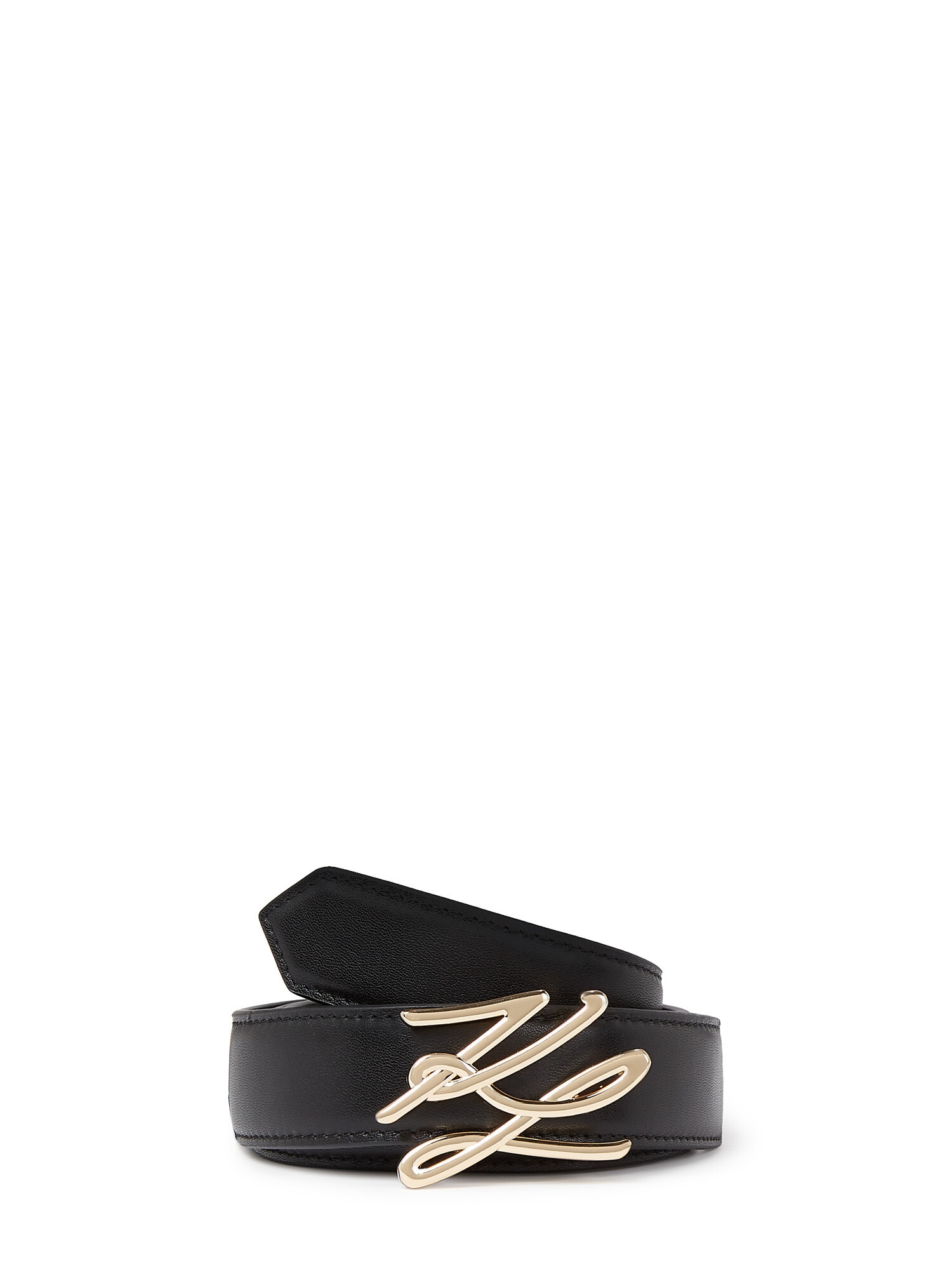 Karl Lagerfeld Curea  auriu / negru