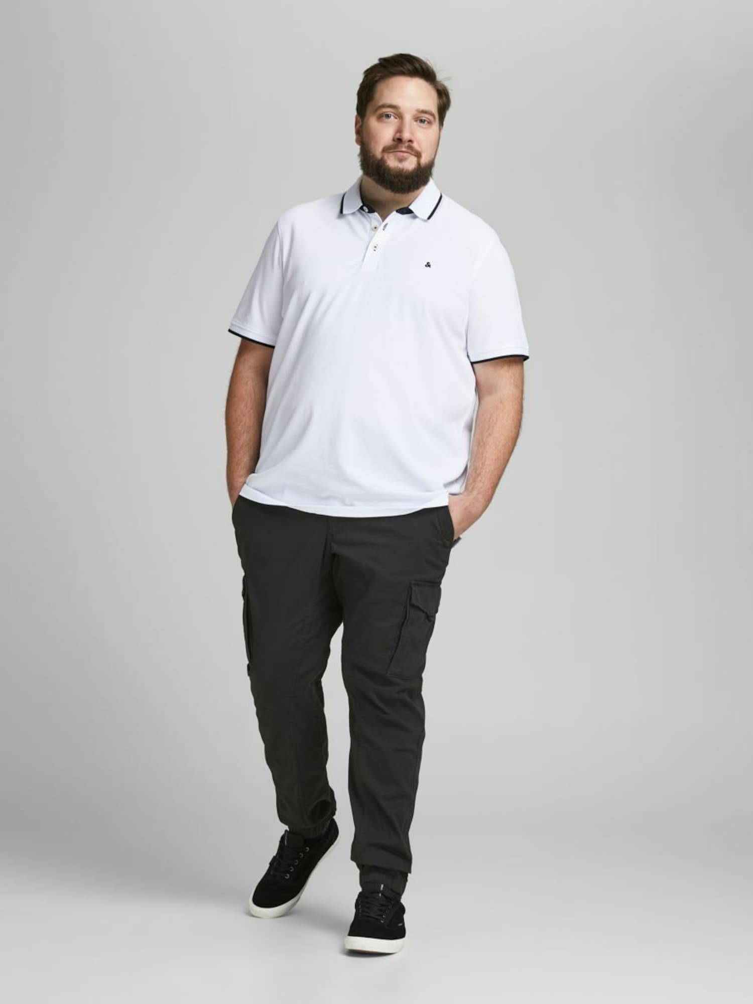 Cargobroek 'Paul' Jack & Jones Plus