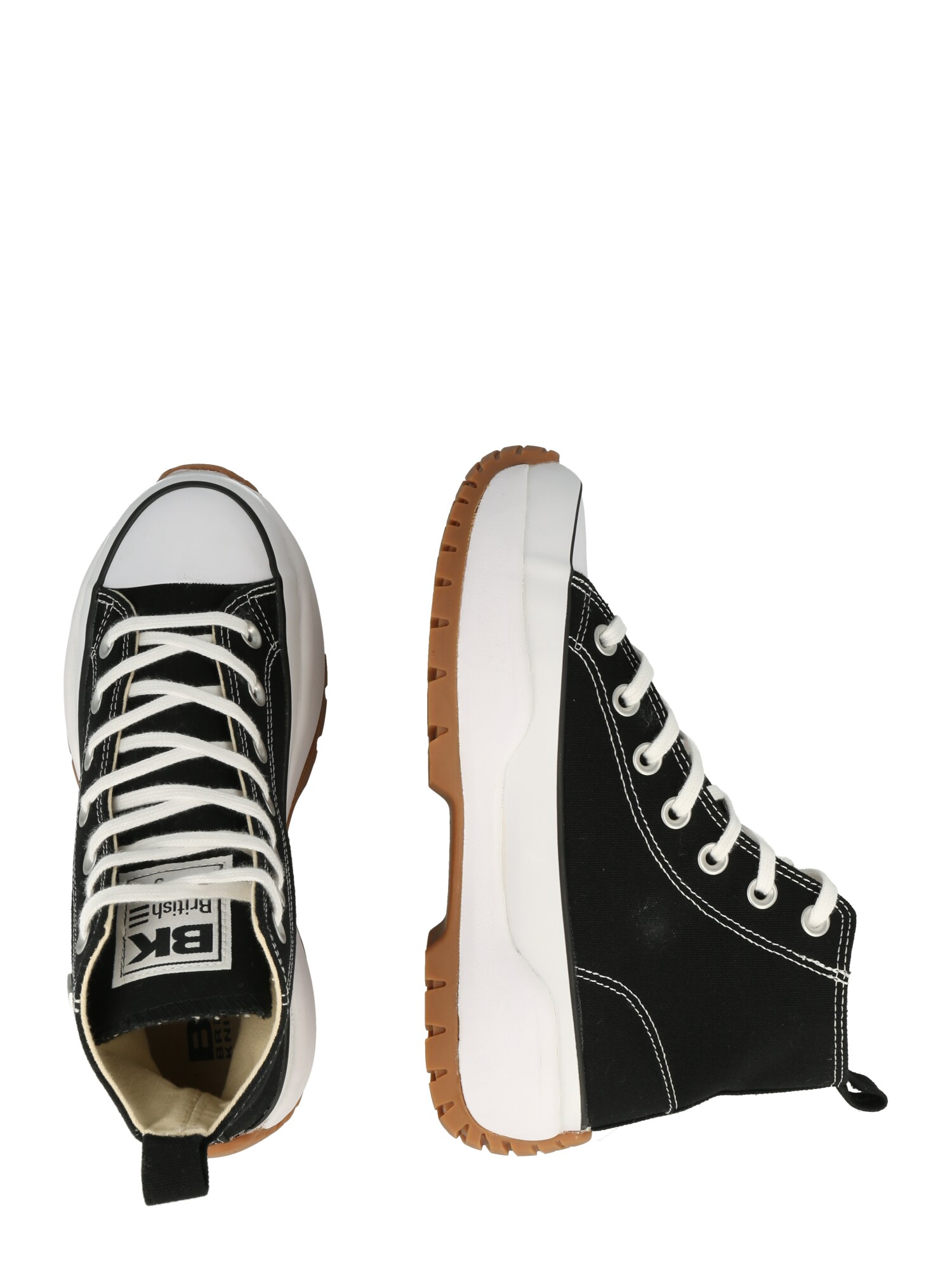 BRITISH KNIGHTS Zapatillas deportivas altas 'Kaya Fly' negro / blanco – imagen 2