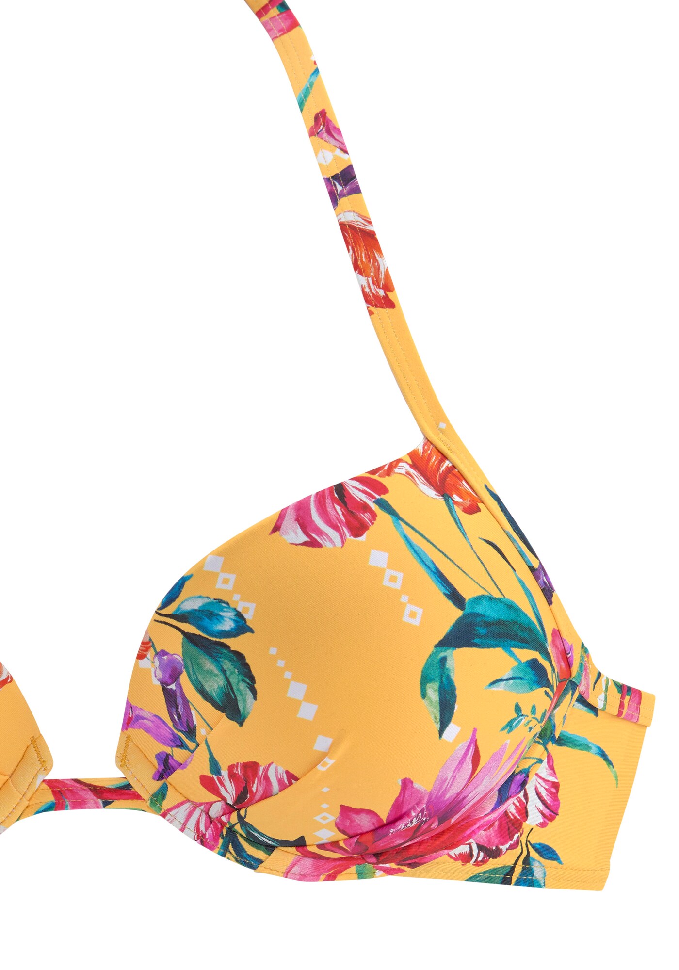 SUNSEEKER Bikini felső  sárga / zöld / sötétlila / rózsaszín termék 2. képe