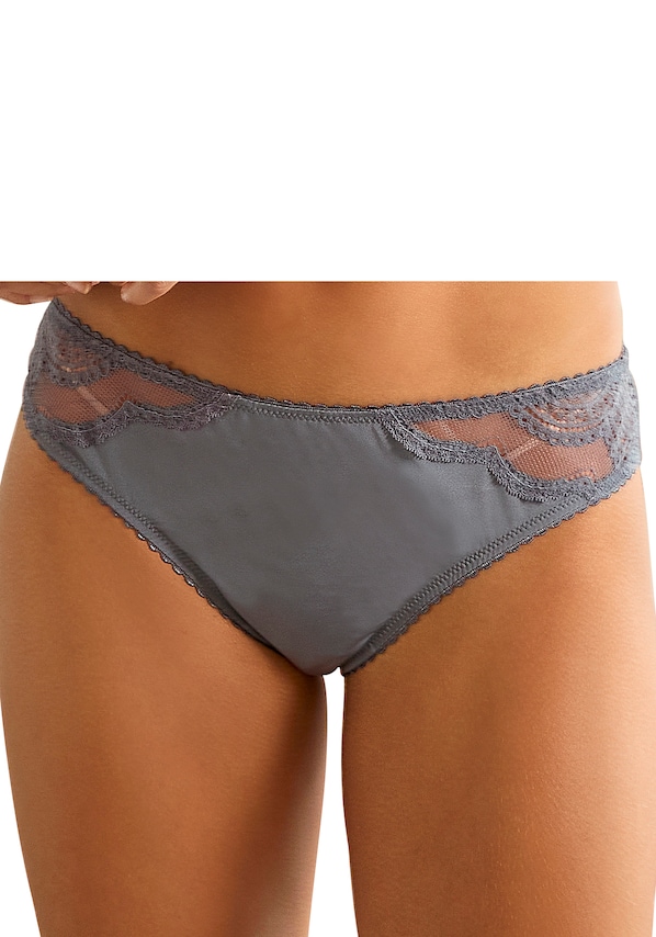 LASCANA, Slip, szürke, 4 kép a 6 közül