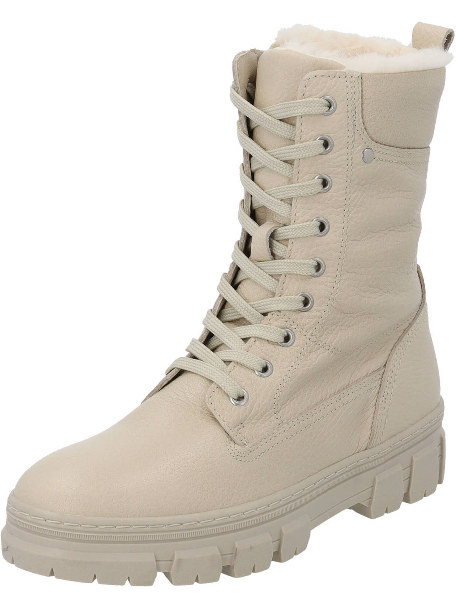 Palado Ghete cu șireturi Lodcen  bej deschis