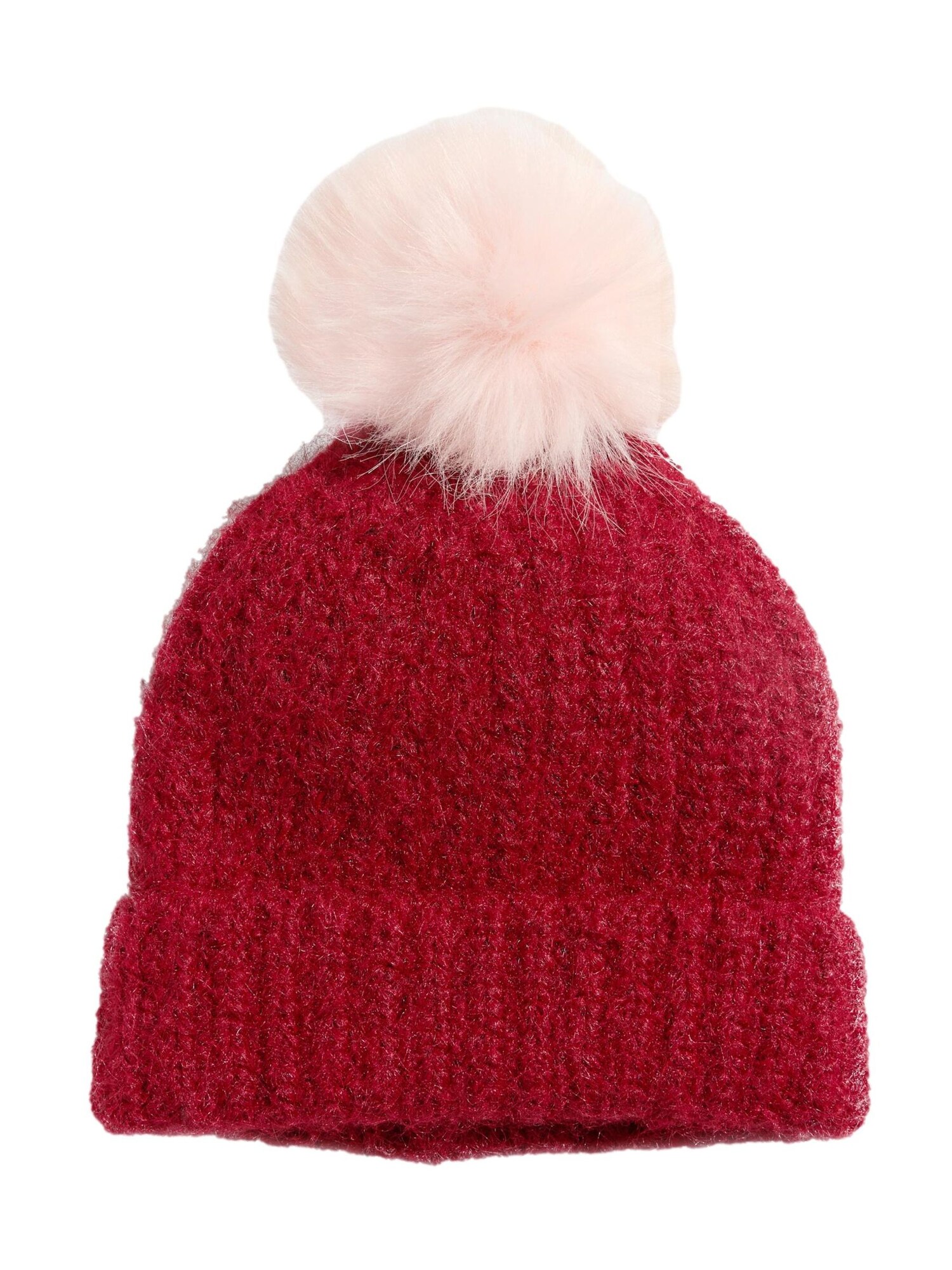 love & roses Căciulă  roz pudră / sângeriu