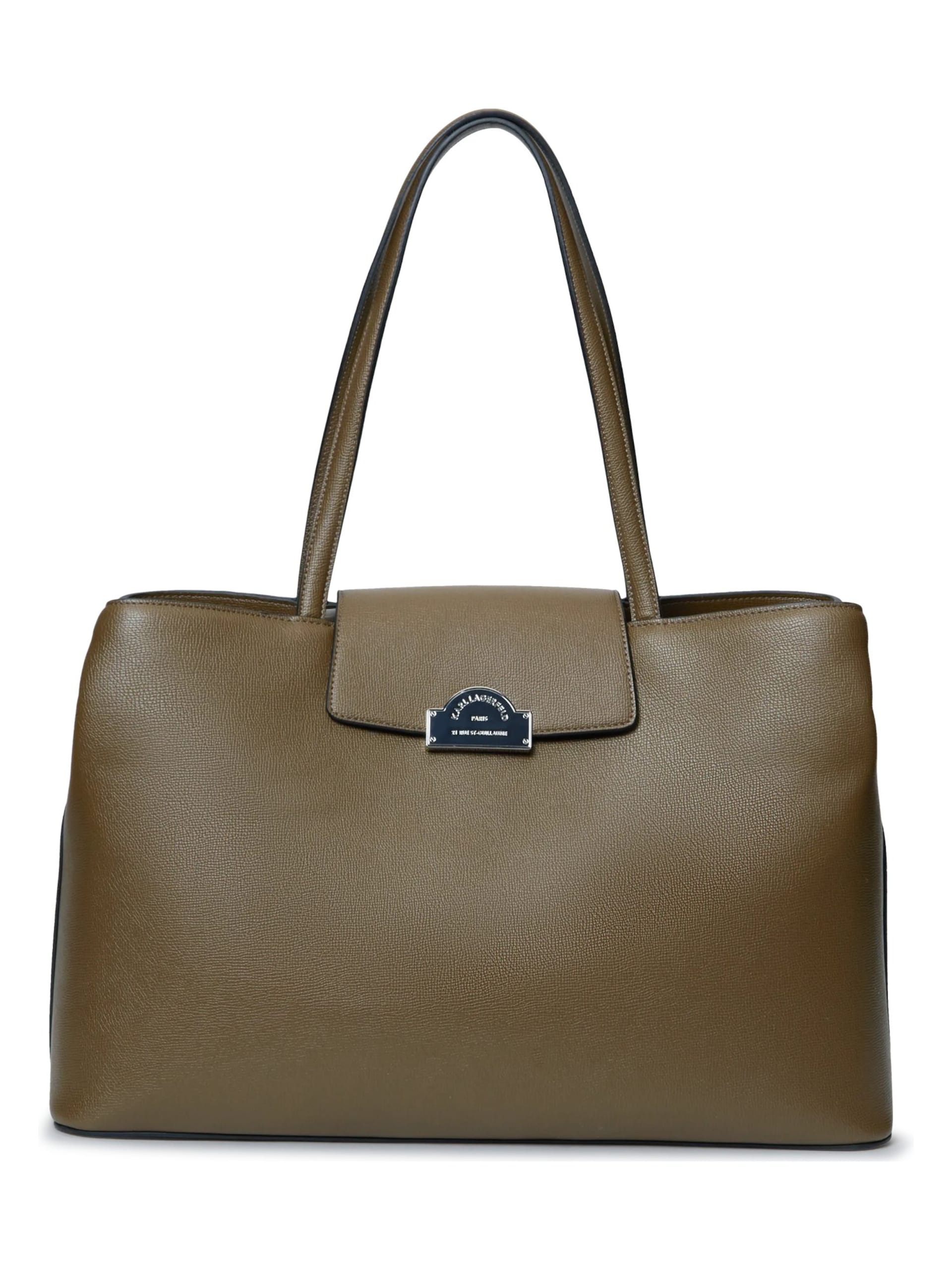 Karl Lagerfeld Shoppingväska 'Karl Lagerfeld Cabas Métal Taupe' dam – bild 2