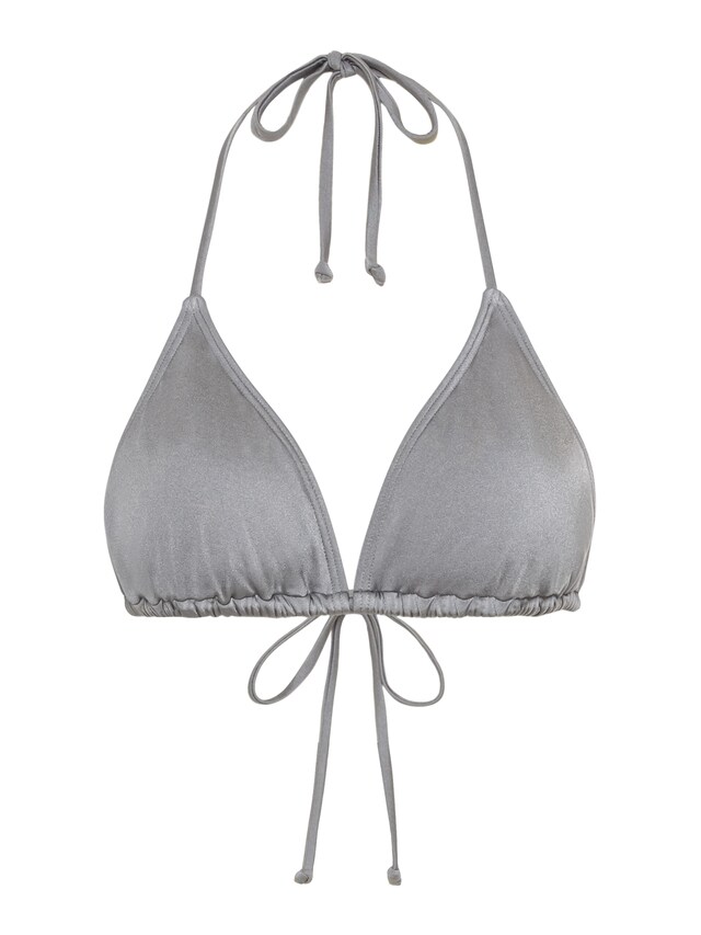 LSCN by LASCANA, Bikini felső 'Nele', ezüst, 6 kép a 6 közül