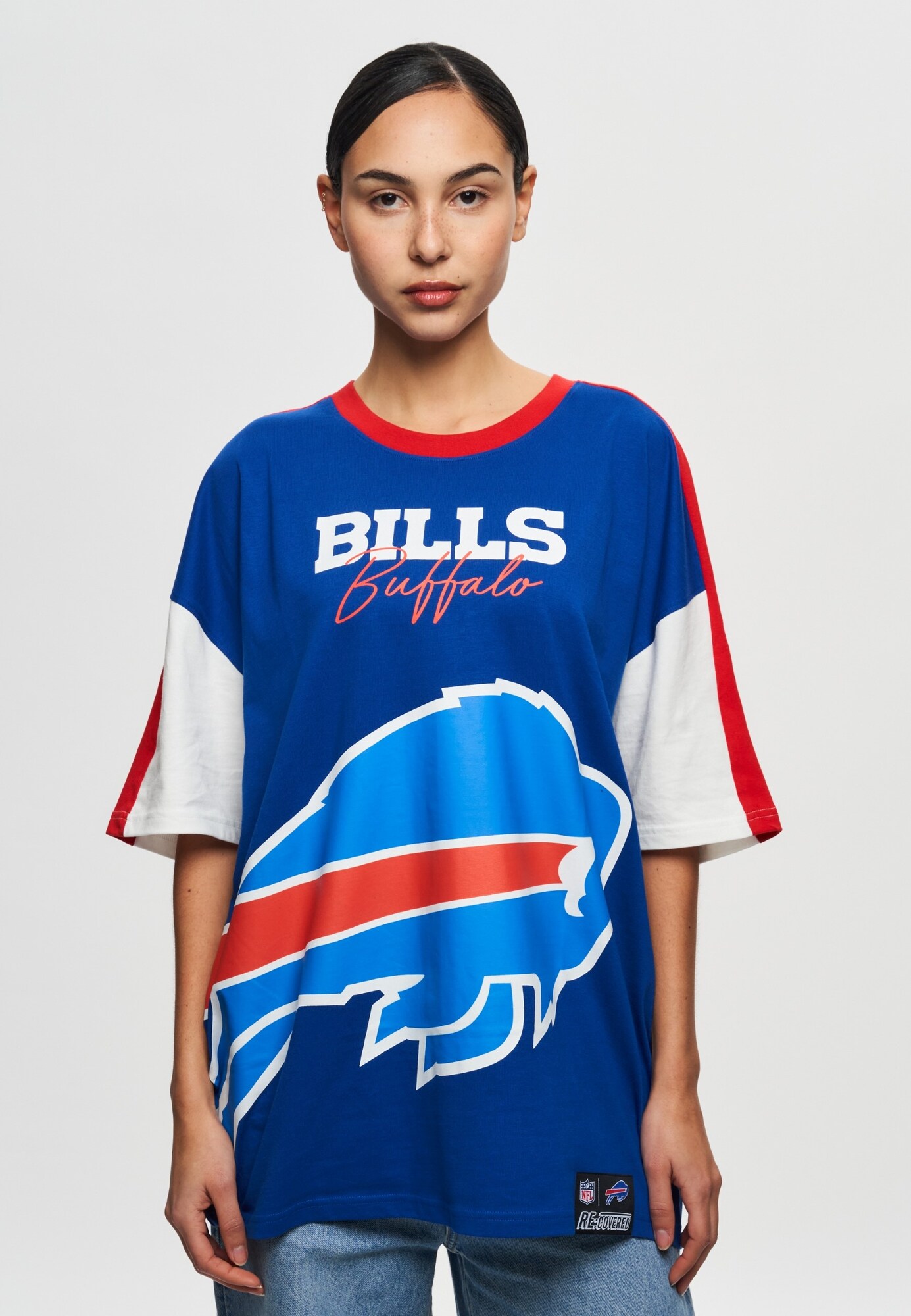 Thumbnail - Recovered T-Shirt NFL Bills Buffalo Cut and Sew Oversized