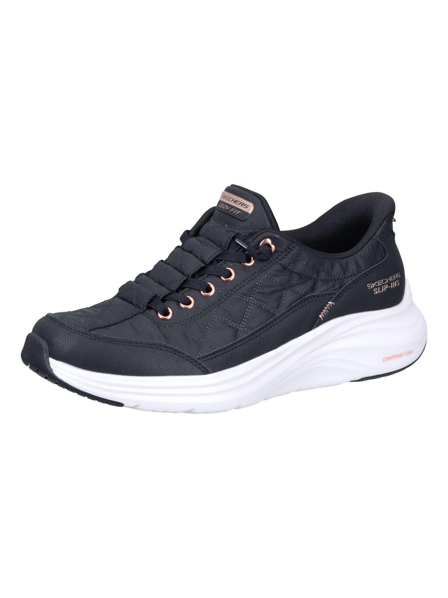 Zapatillas Skechers Slip-ins Golder 150413-BKRG Contour Foam