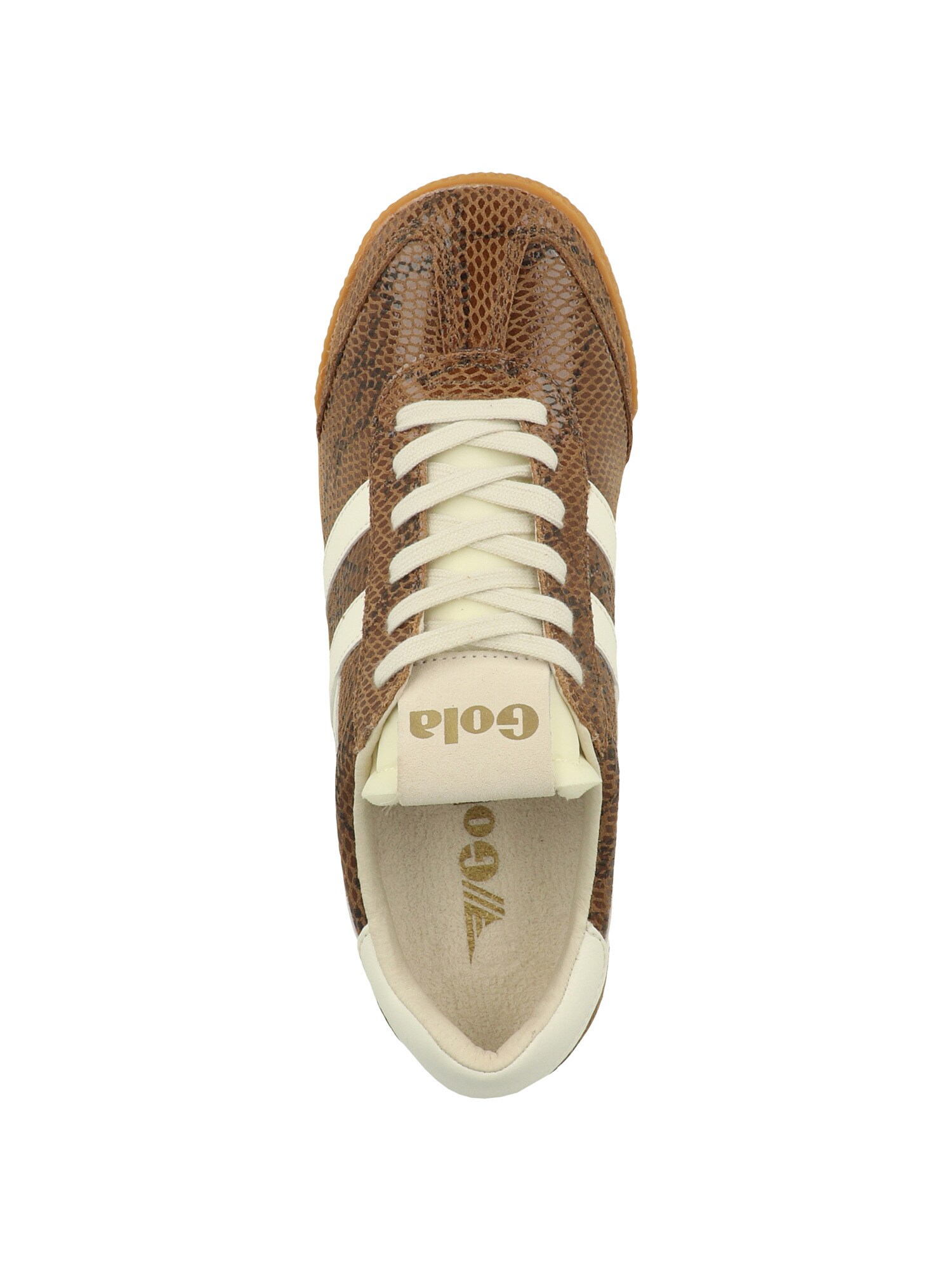 Gola Zapatillas deportivas bajas 'Elan Serpent' marrón / negro / blanco lana – imagen 3
