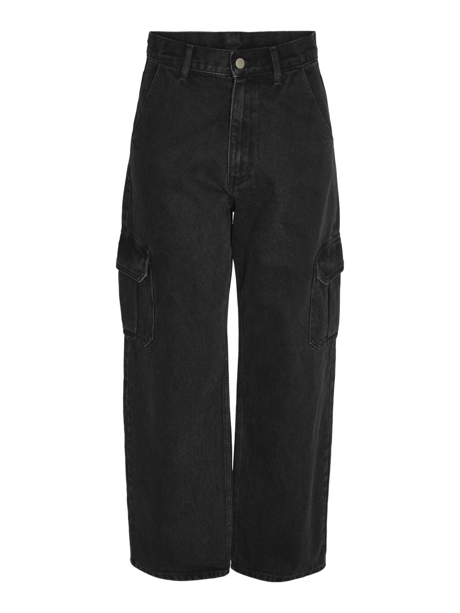 Noisy may Darbinio stiliaus džinsai 'ALEXA' juodo džinso spalva