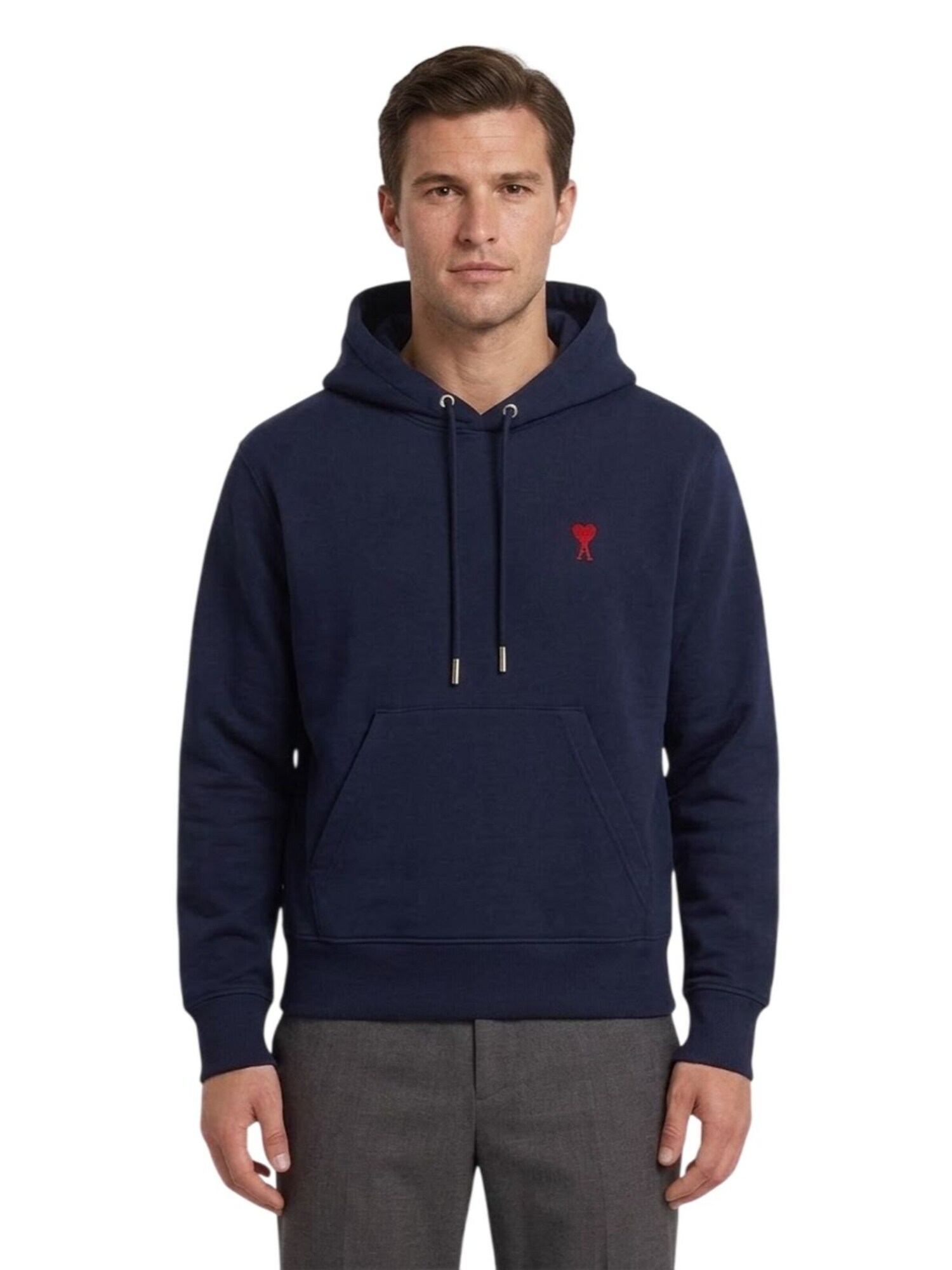Ami Sudadera 'Ami Sweatshirt Herren dunkelblau mit Kapuze' azul oscuro – imagen 1