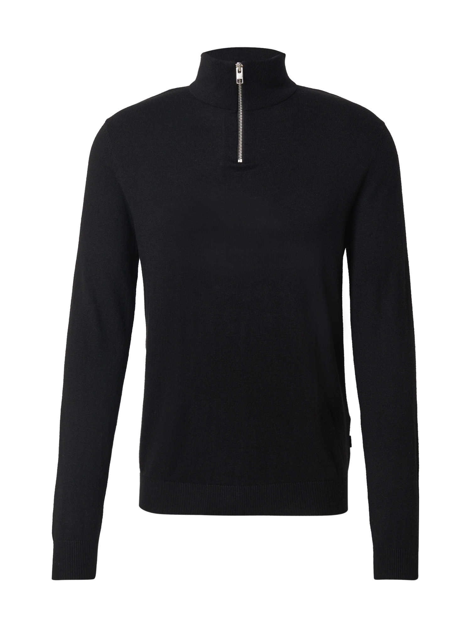 JACK & JONES Pulover JJEEmil  negru